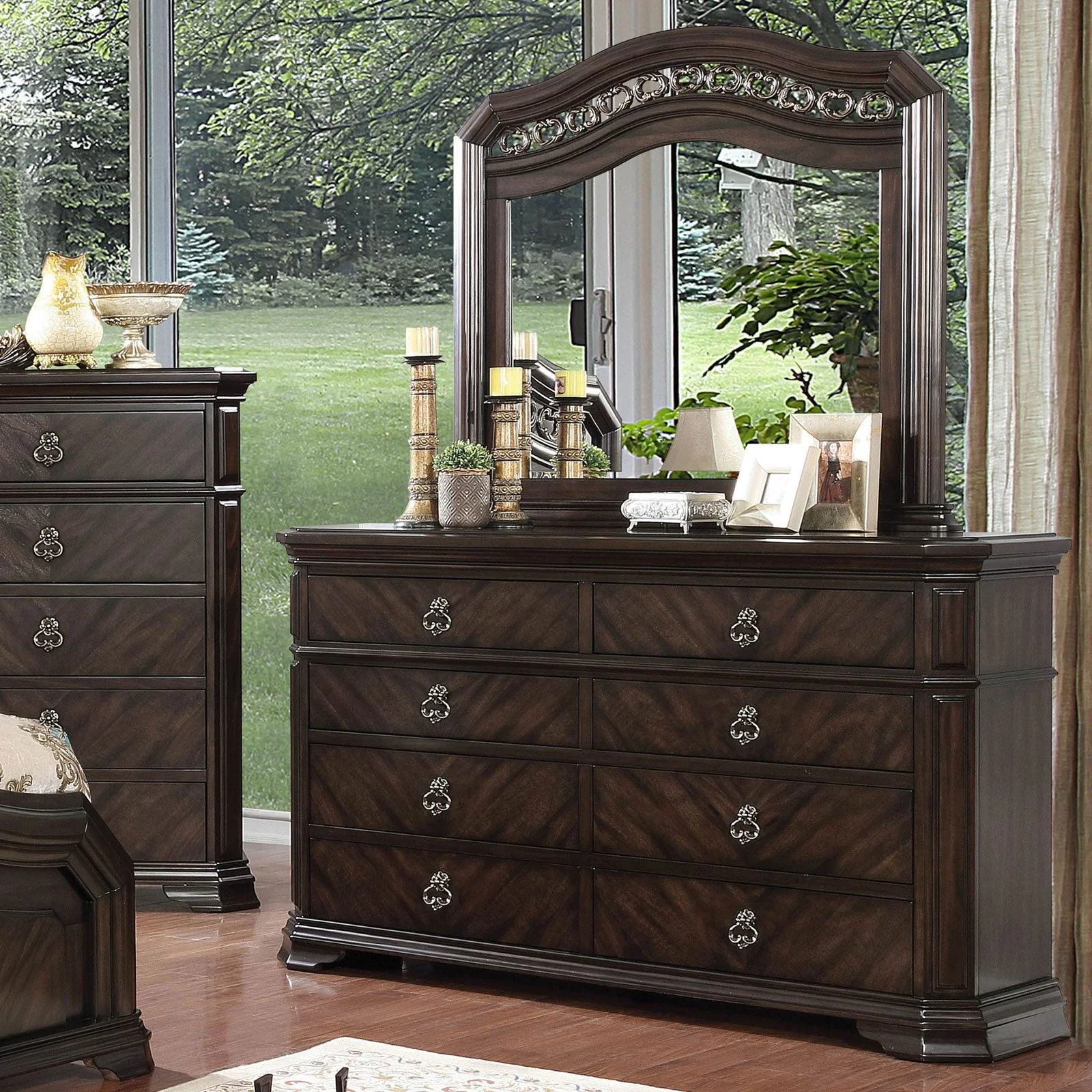 Calliope Espresso Mirror - Image 2