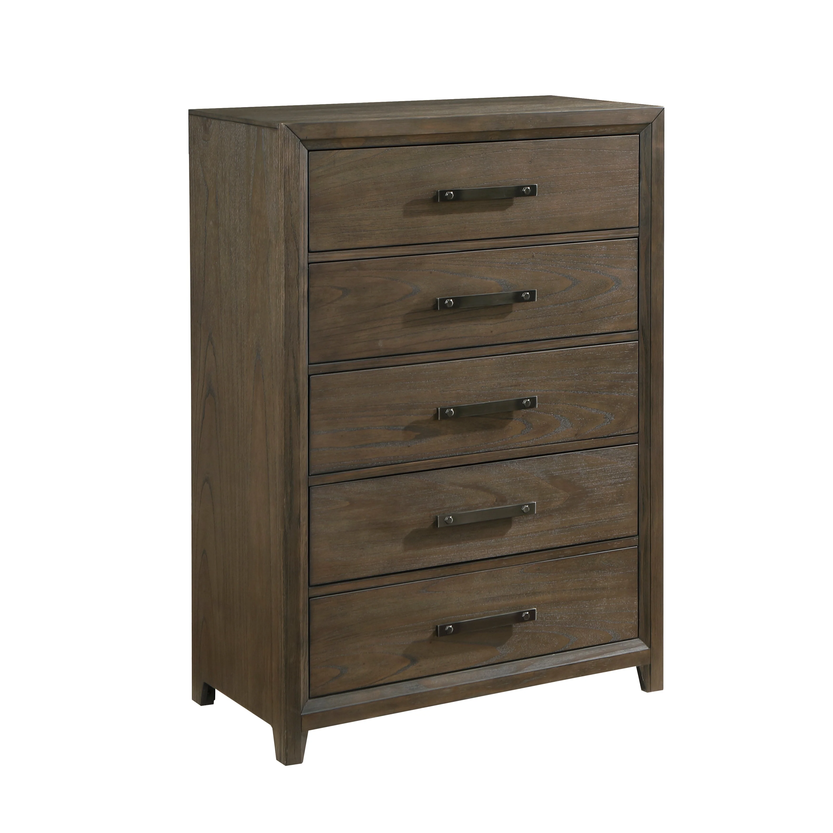 Cambridge Dark Walnut Storage Platform Bedroom Set - Image 14