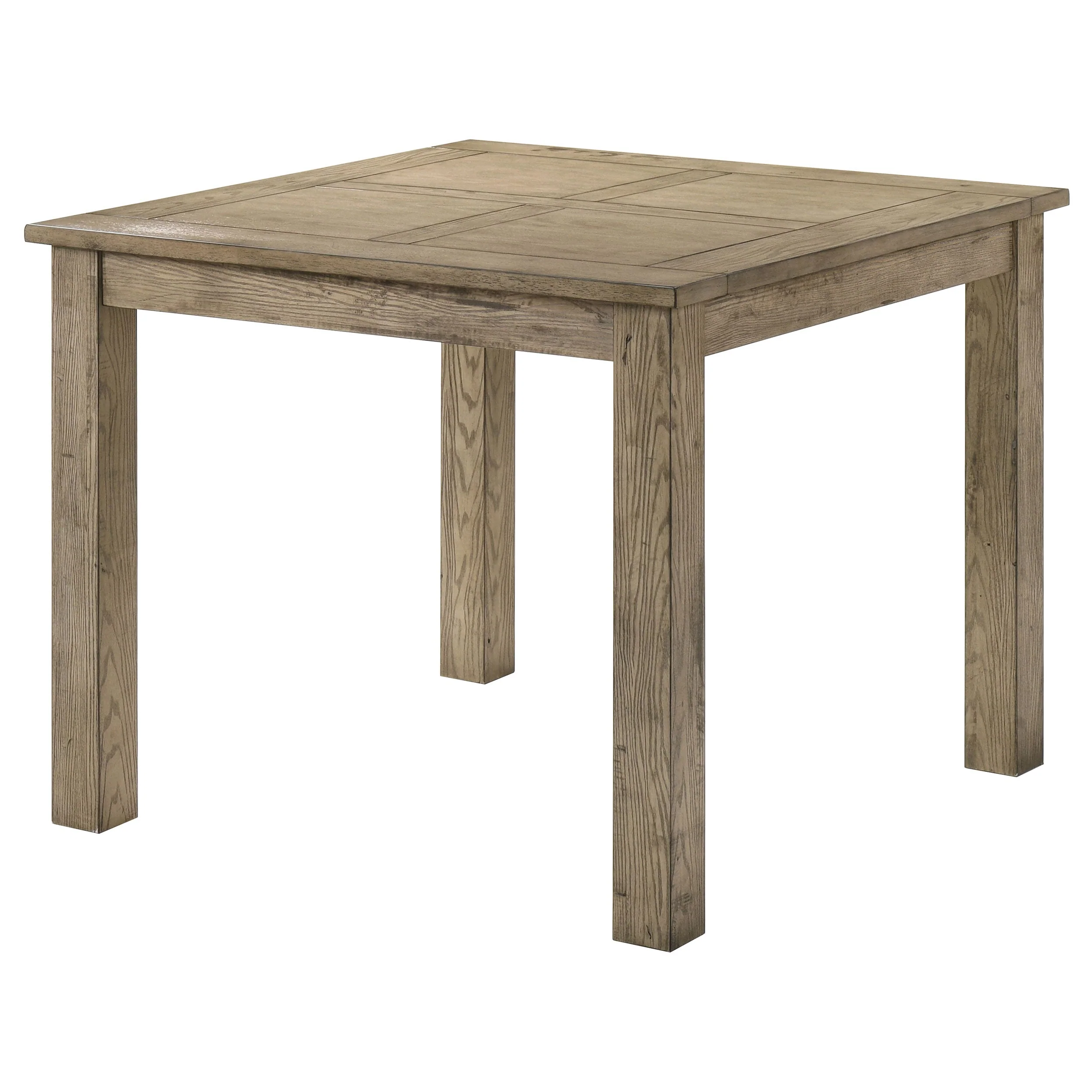 Cardova Vineyard Oak Square Counter Height Dining Table - Image 4