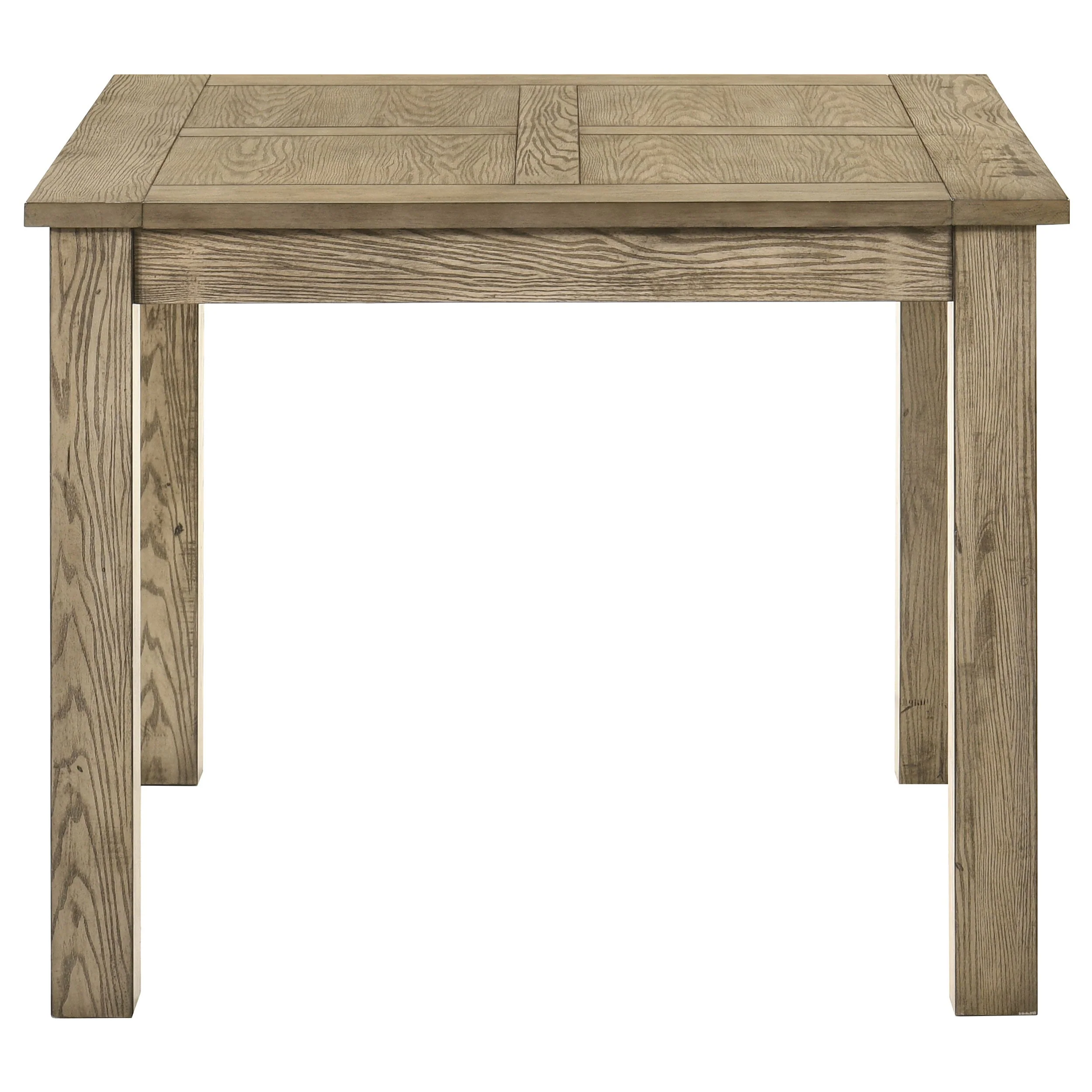 Cardova Vineyard Oak Square Counter Height Dining Table - Image 5