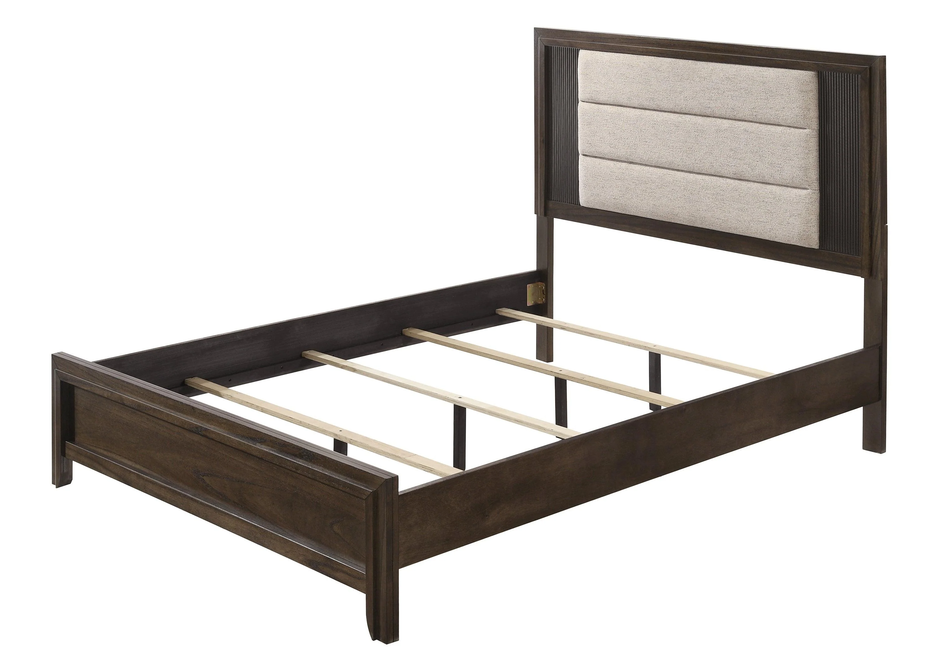 Carlton Brown King Panel Bed - Image 3
