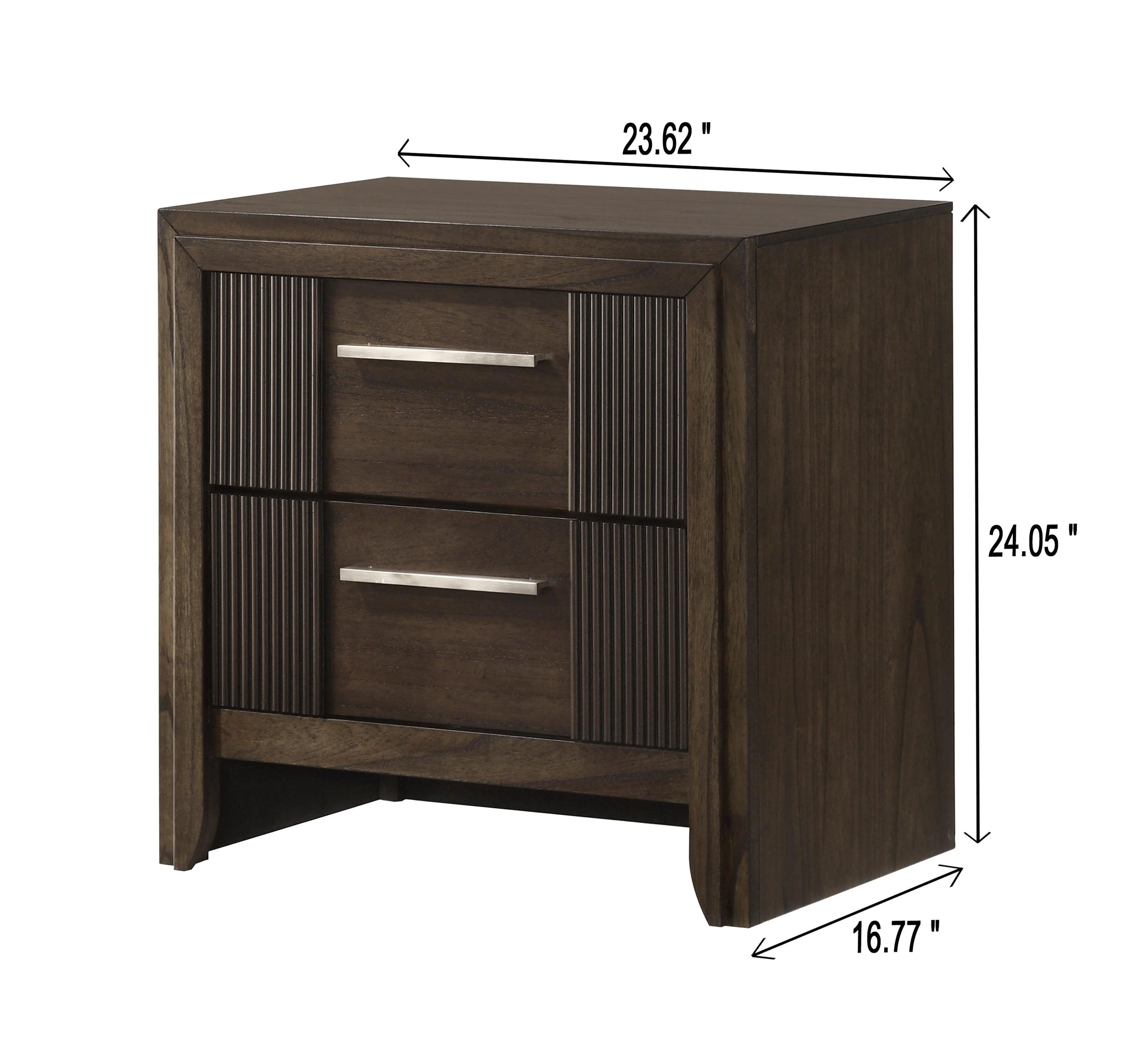 Carlton Brown Upholstered Panel Bedroom Set - Image 16