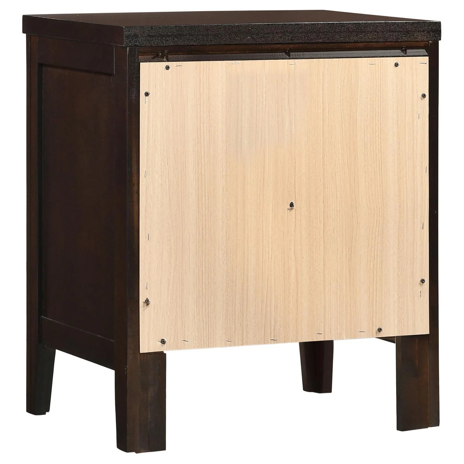 Carlton Cappuccino 2-Drawer Rectangular Nightstand - Image 6