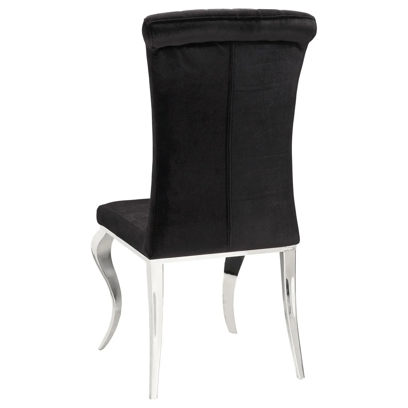 Carone Black/Chrome 5-Piece Dining Set - Image 4