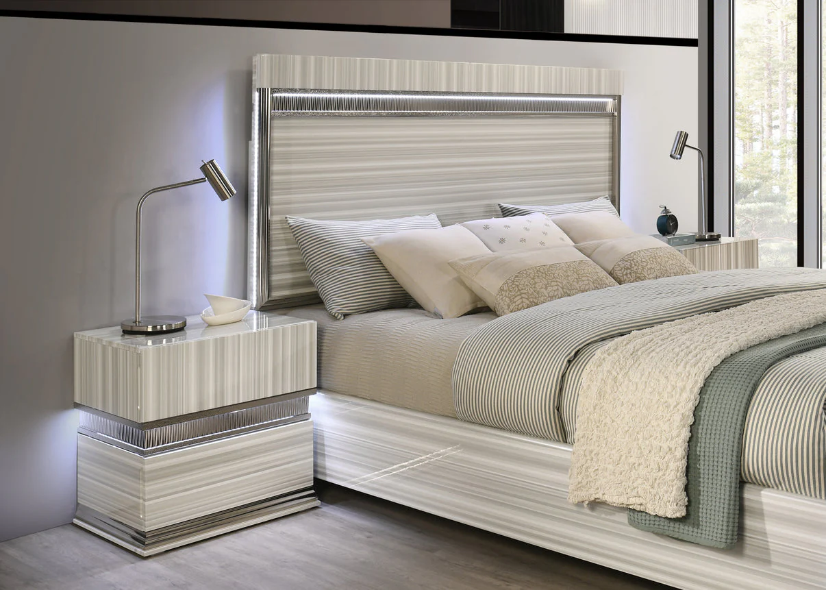 Carrara Beige Bedroom Set - Image 2