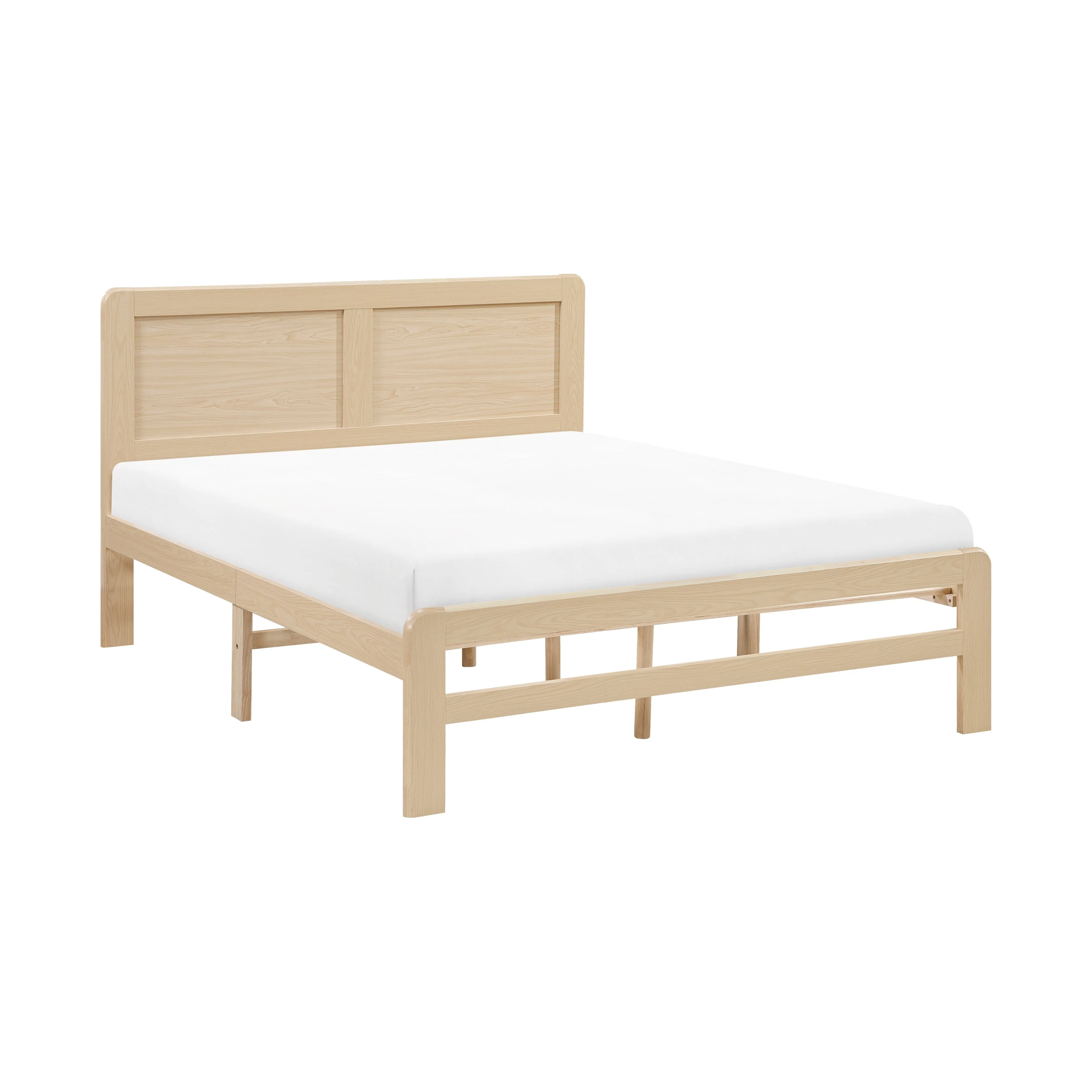 Carter Natural Full Platform Bed