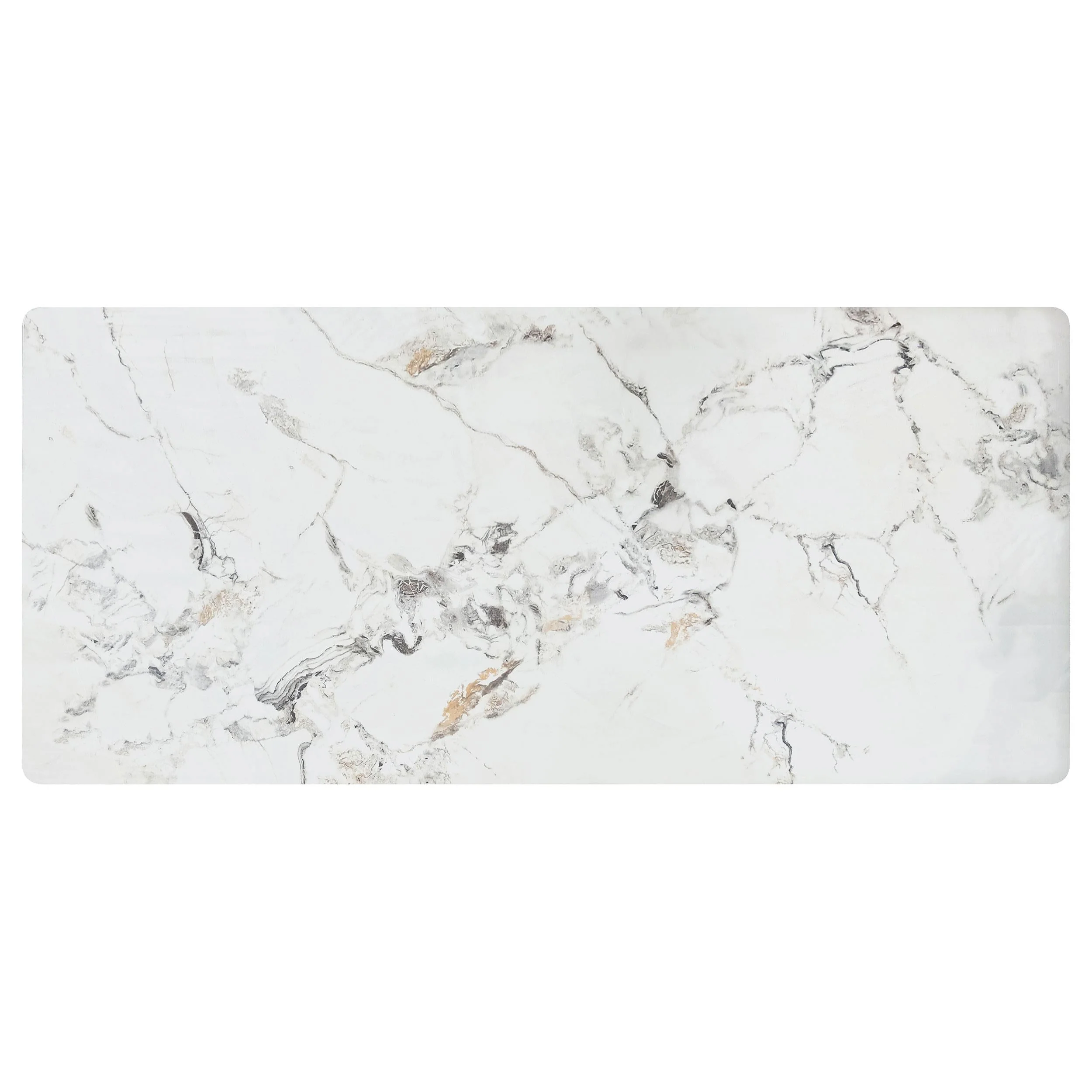 Carvell Black and Mirage White Sintered Stone Dining Table - Image 5