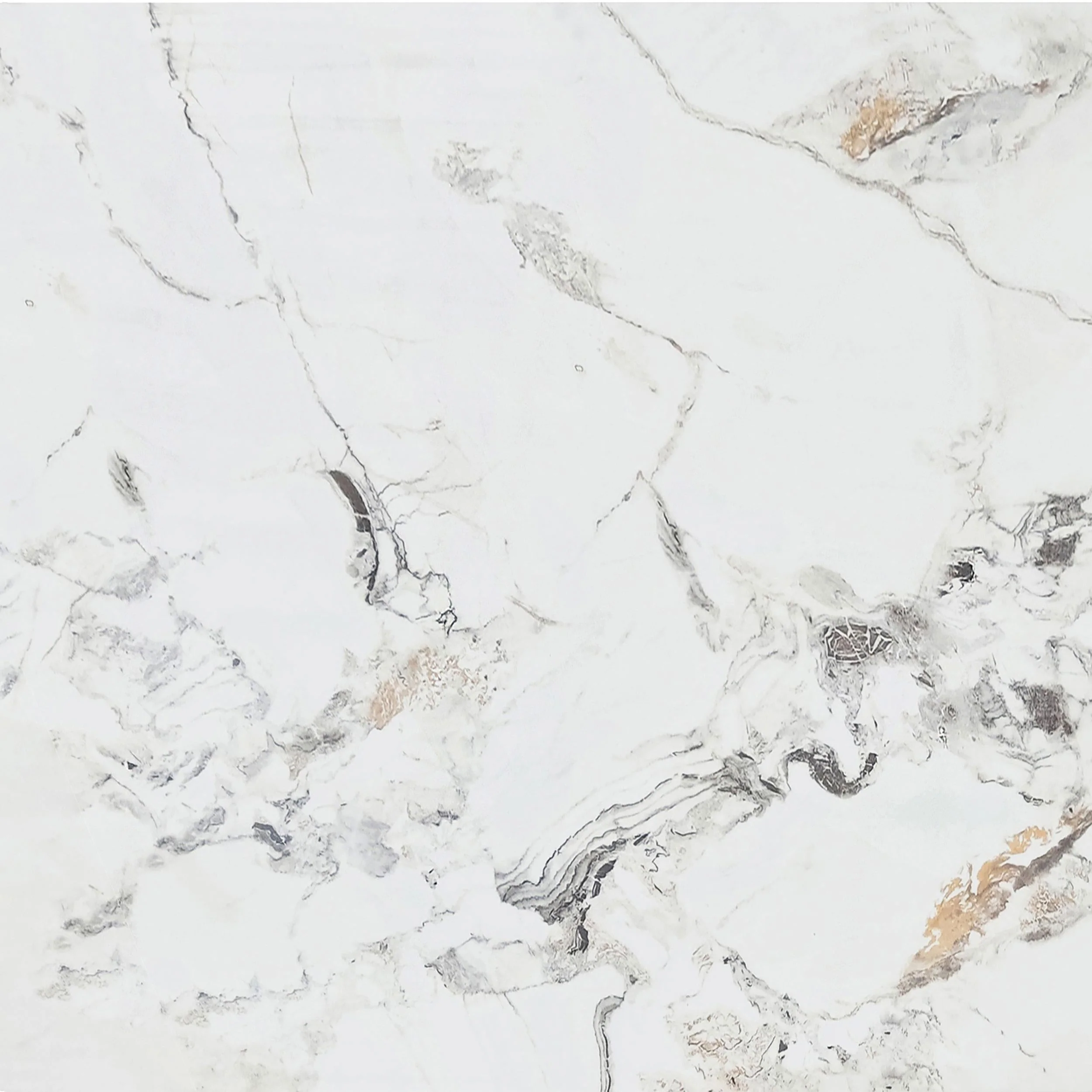 Carvell Black and Mirage White Sintered Stone Dining Table - Image 6