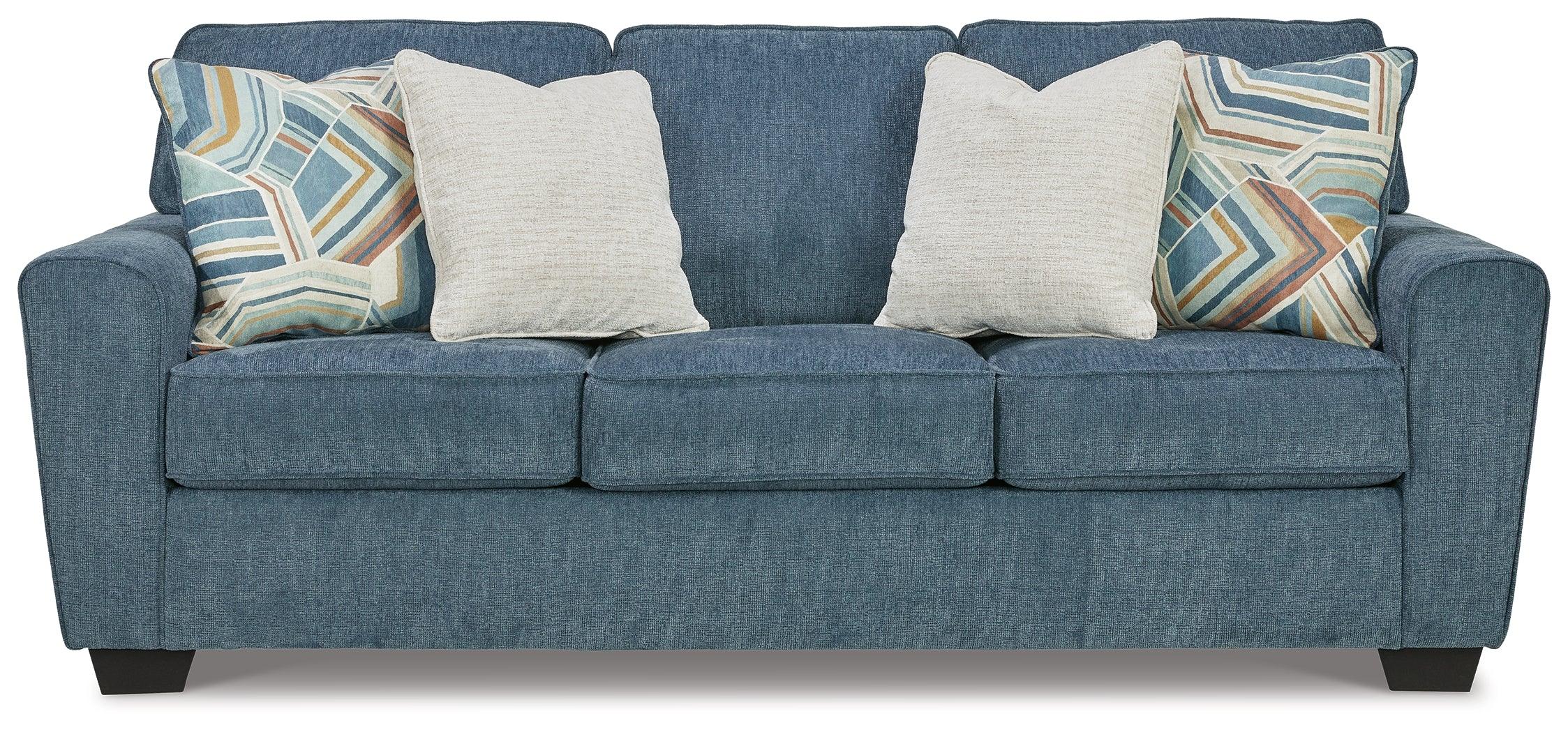 Cashton Blue Sofa - Image 3