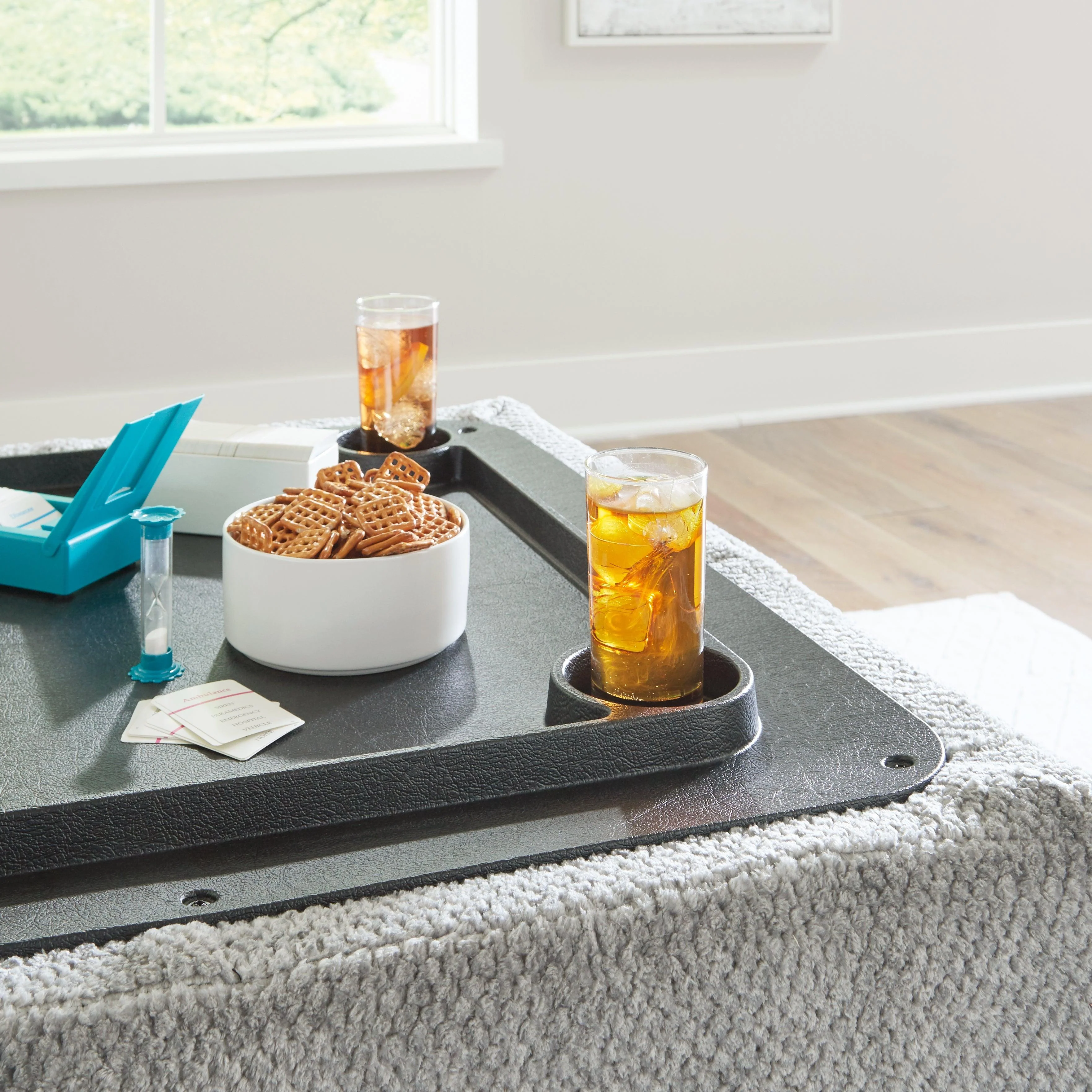 Casselbury Cement Ottoman With Storage - Image 8