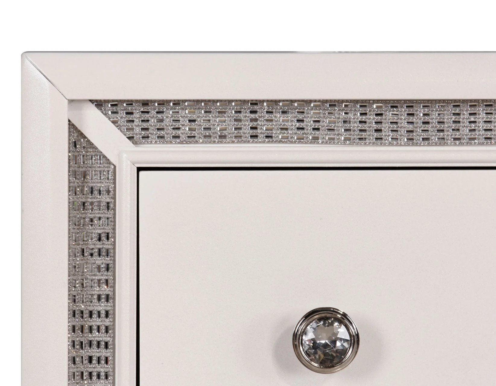 Cassie Illuminating Pearl Bedroom Set - Image 25