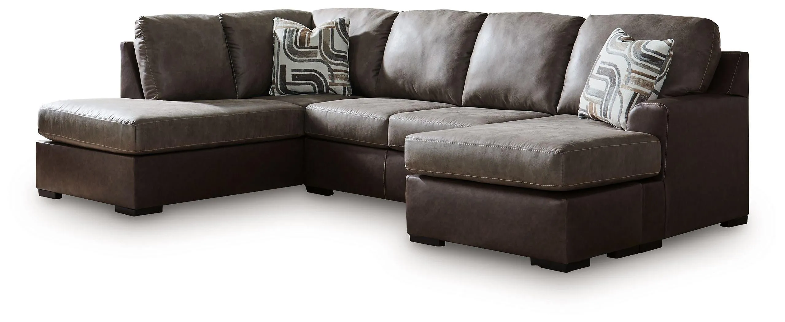 Castille Way Fossil 2-Piece Sectional With LAF Corner Chaise - Image 2