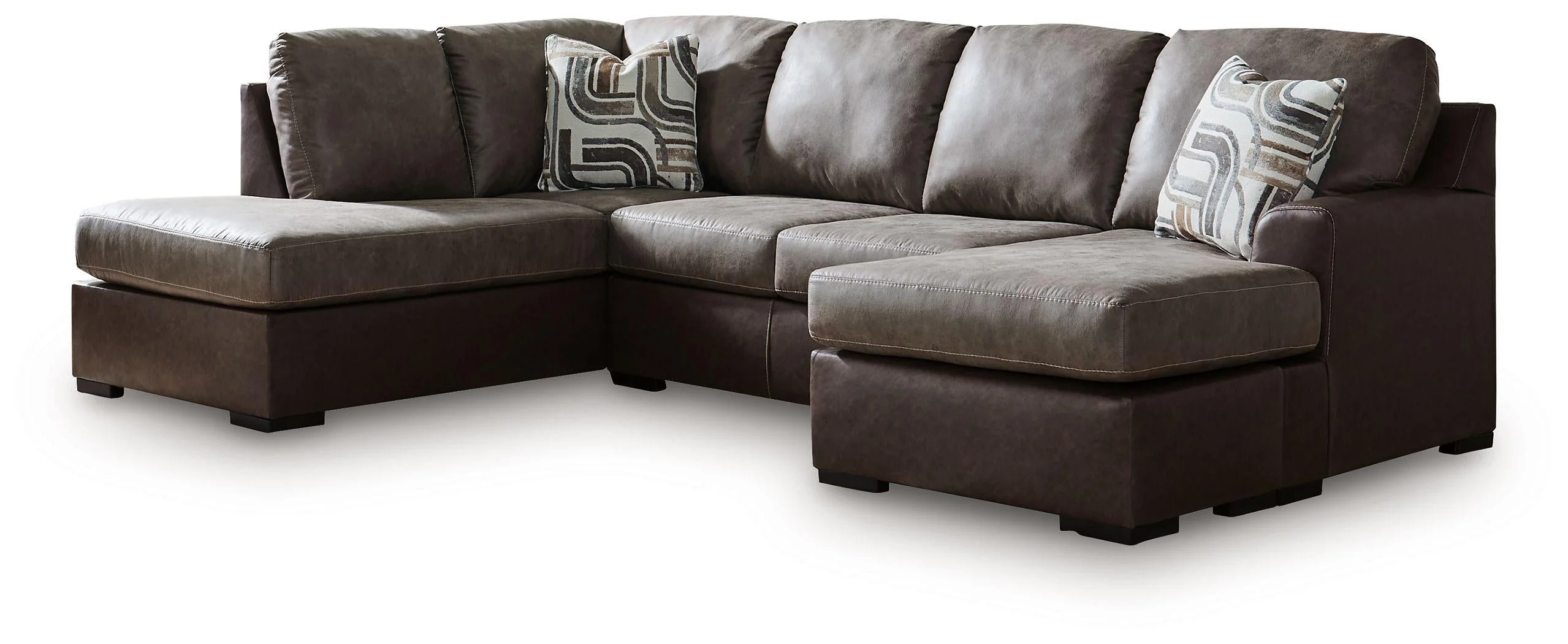 Castille Way Fossil 2-Piece Sleeper Sectional With LAF Corner Chaise - Image 2