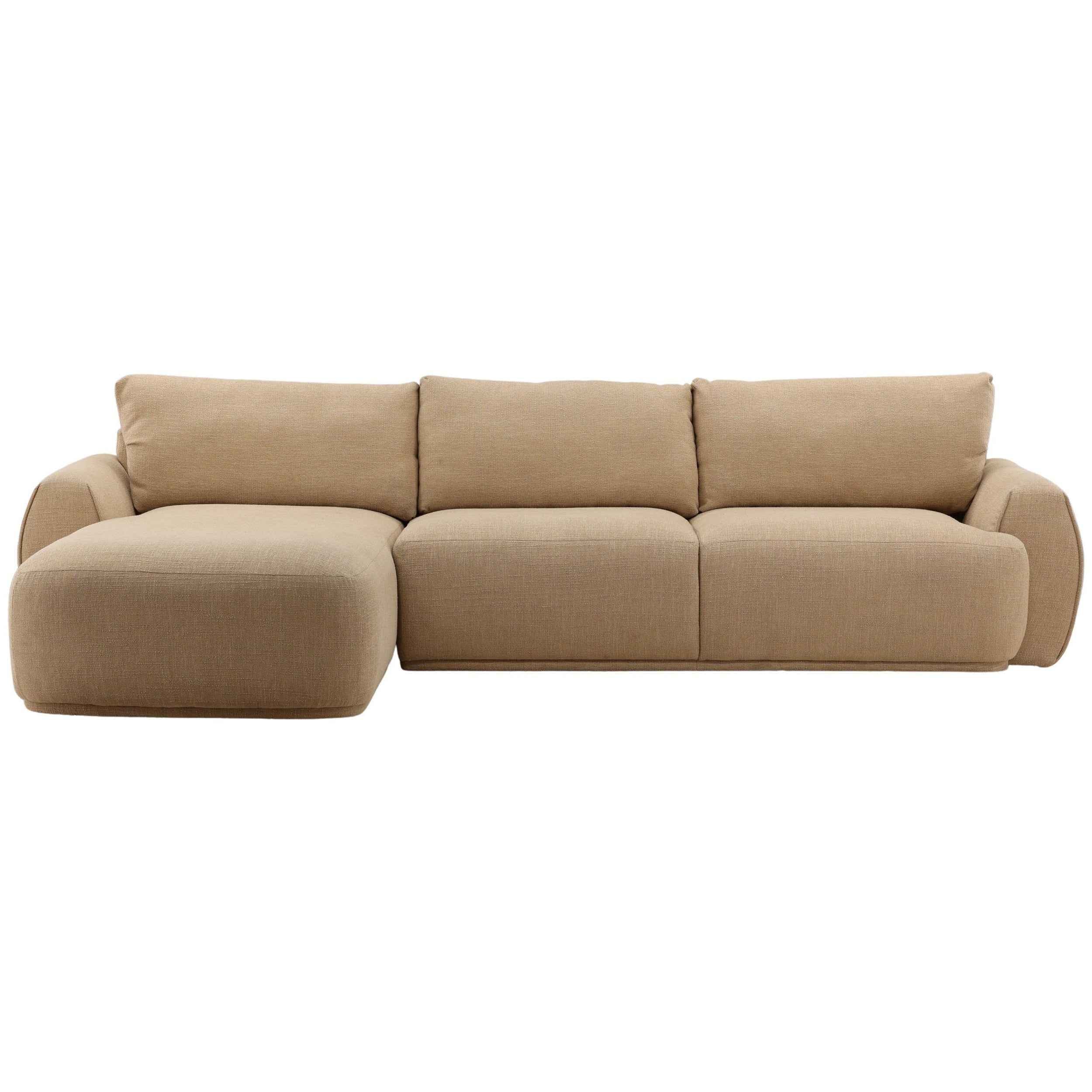 Castillo Chaise Sectional, Sand