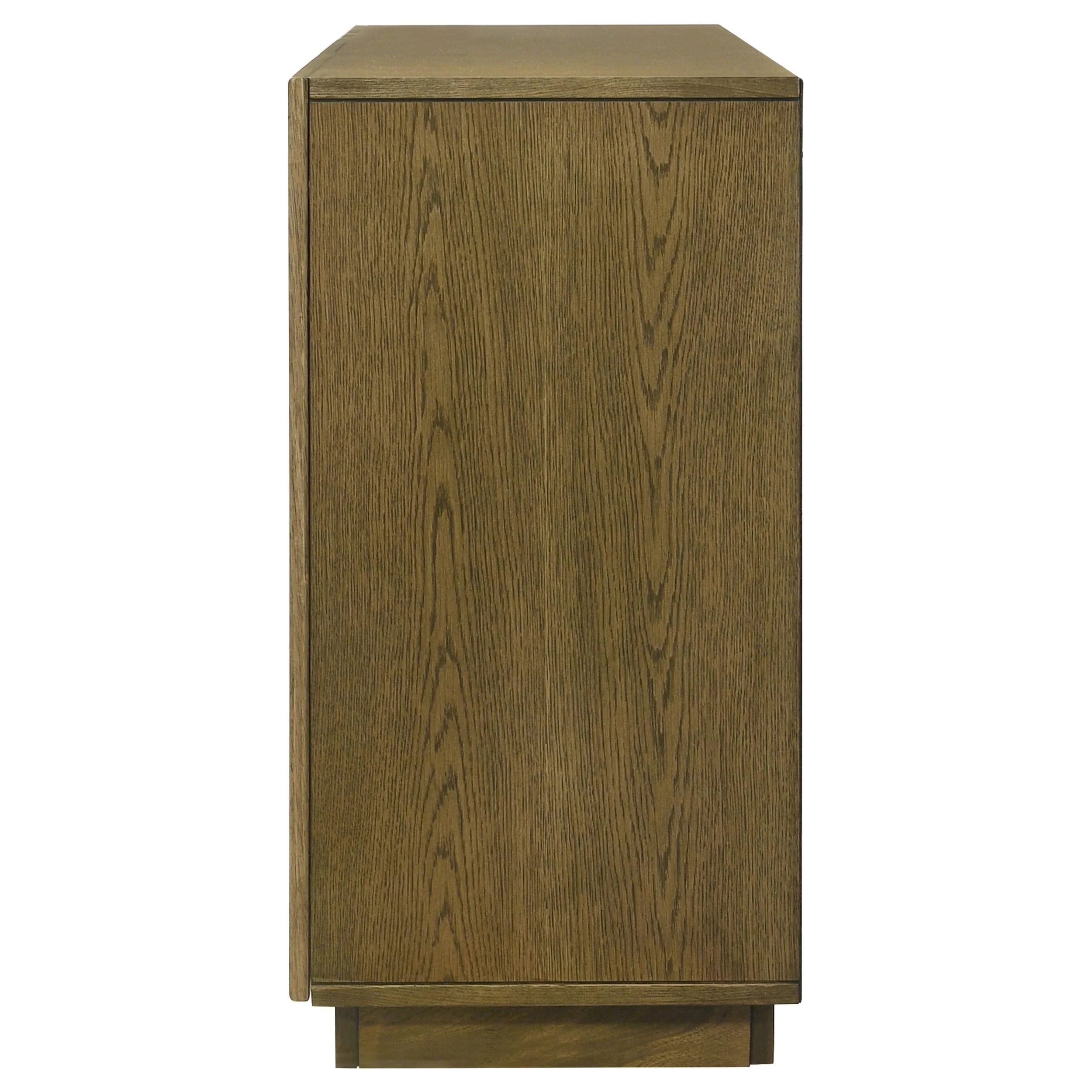 Castlewood Brown Oak Dining Sideboard Buffet Server - Image 6