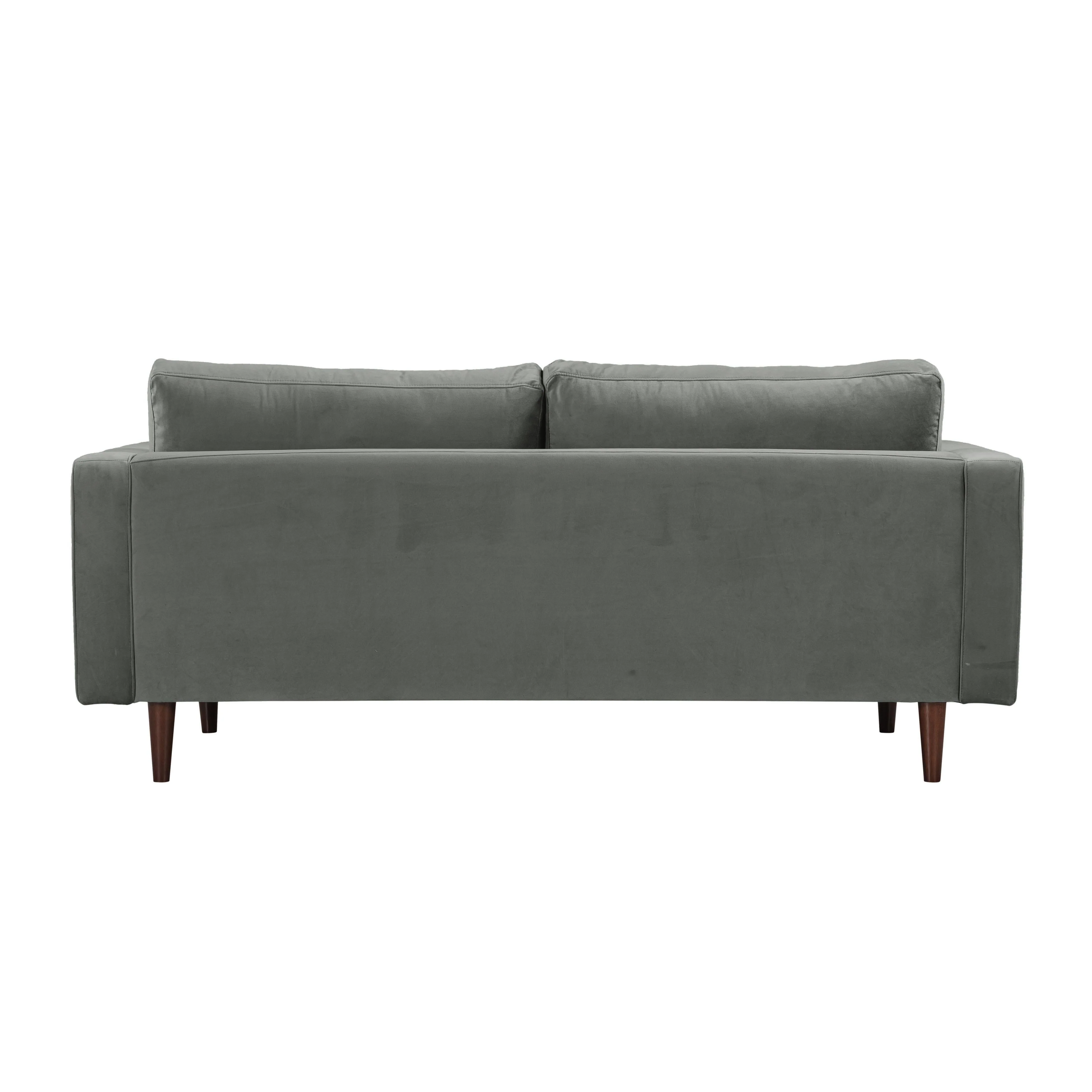 Cave Velvet Loveseat - Image 5