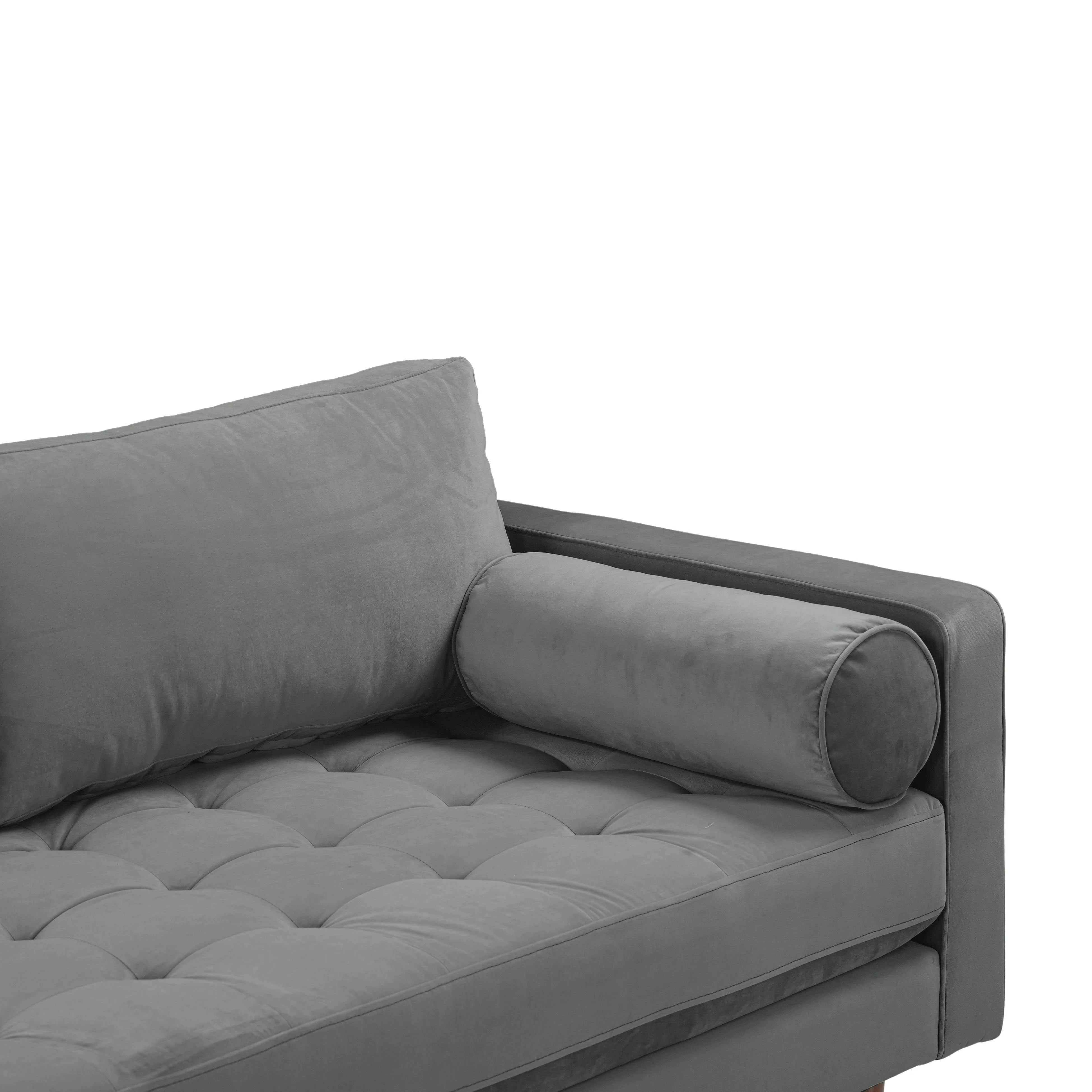 Cave Velvet Loveseat - Image 6