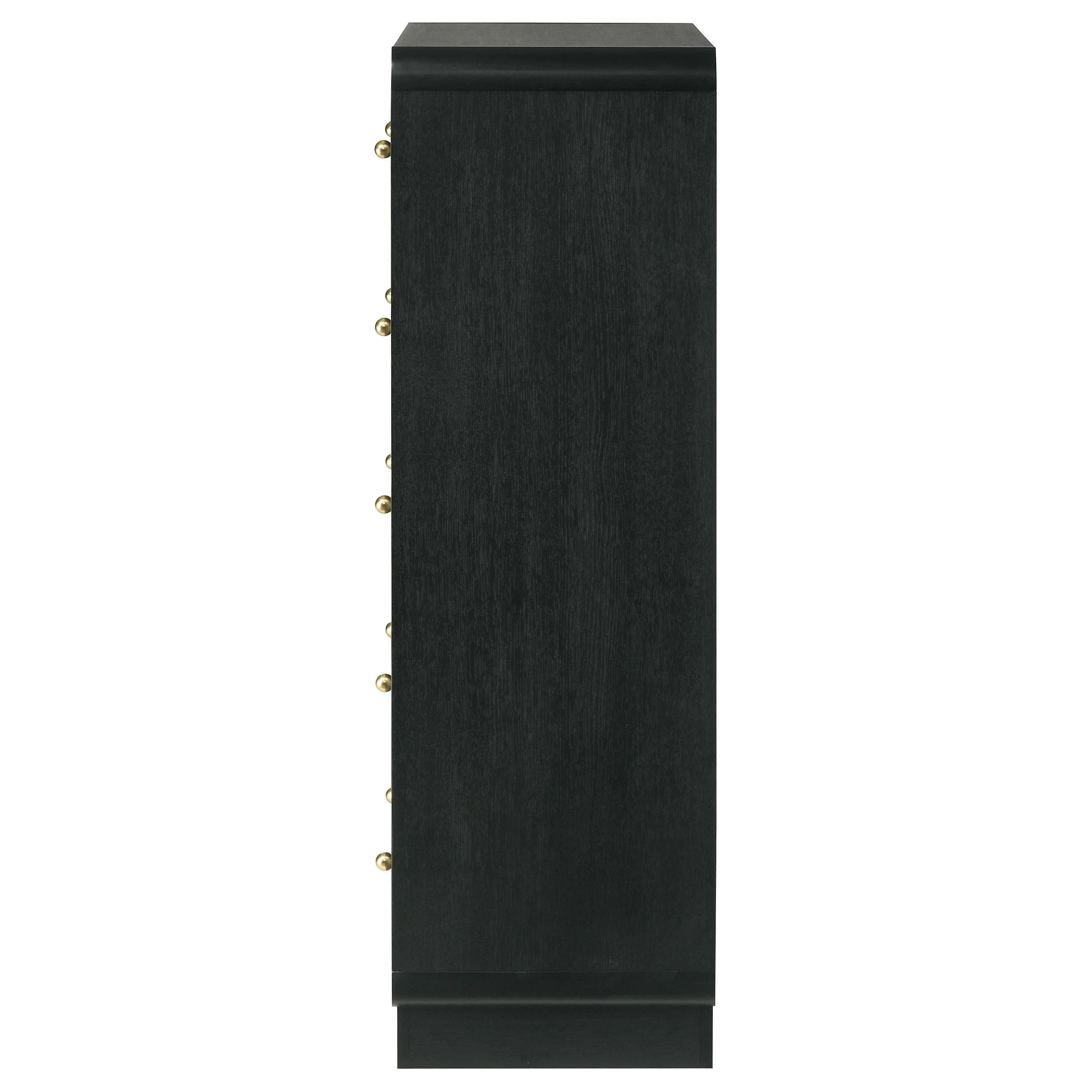 Cavelle 5-drawer Chest of Drawers Black - Image 9