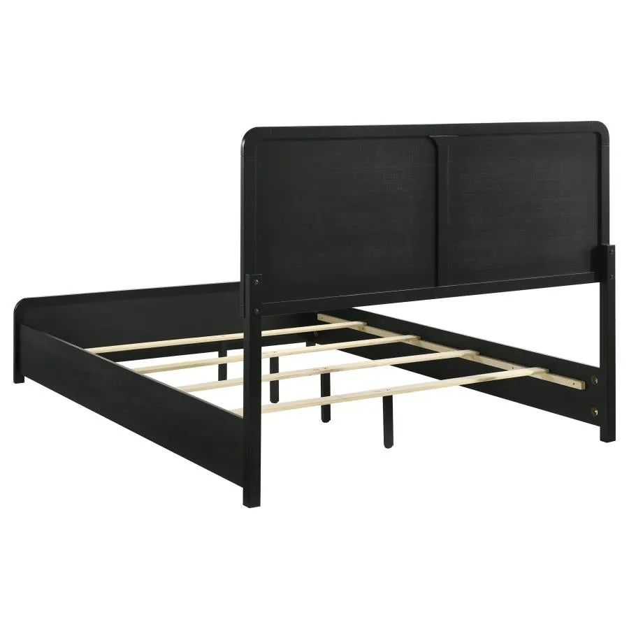 Cavelle Black 4-piece Queen Bedroom Set - Image 4