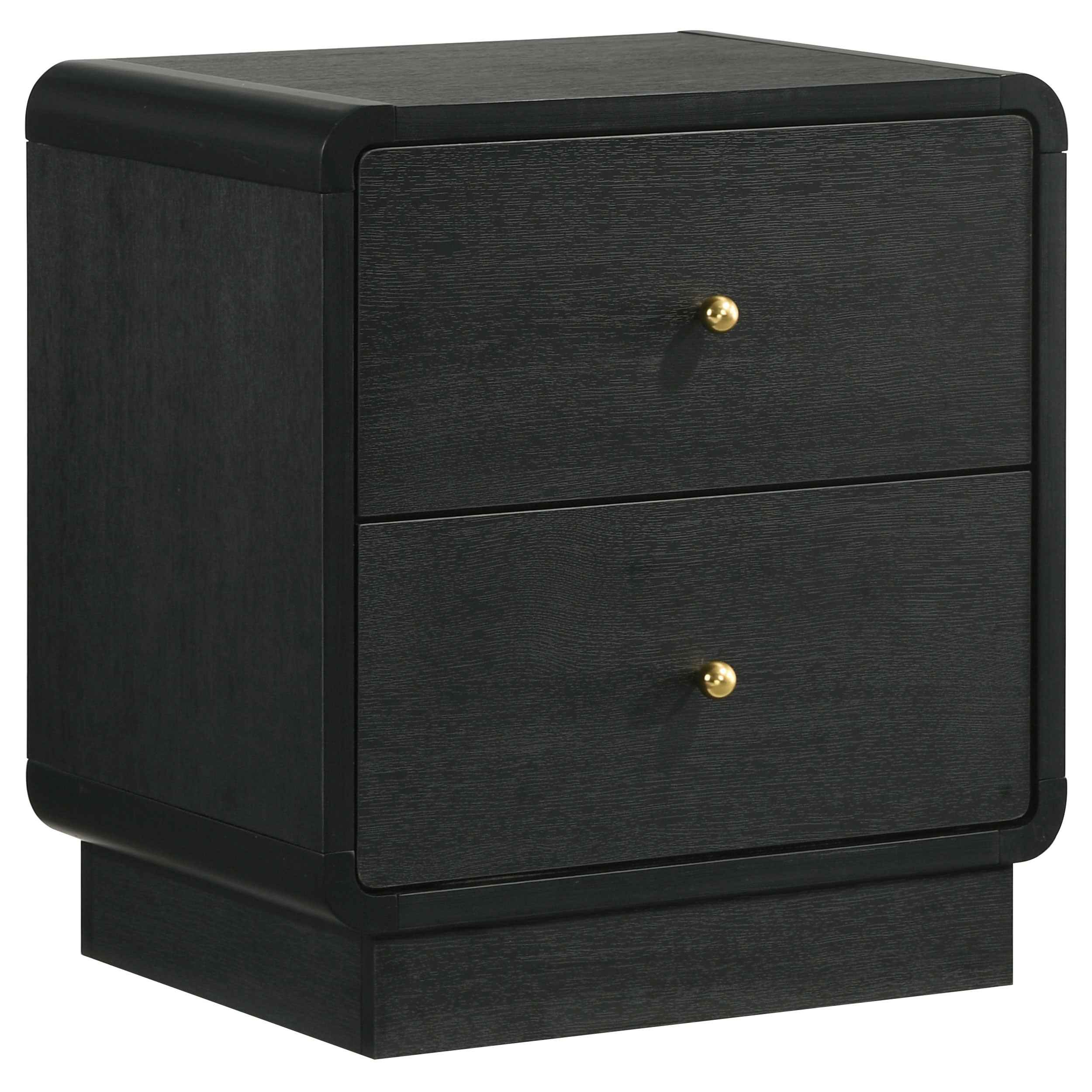 Cavelle Black 5-piece Twin Bedroom Set - Image 5