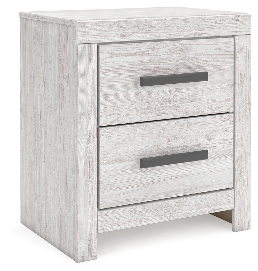 Cayboni Whitewash Panel Bedroom Set - Image 15