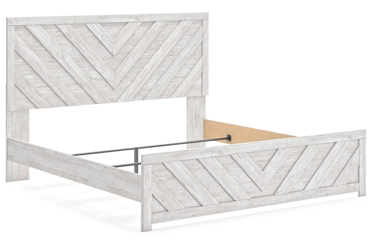 Cayboni Whitewash Panel Bedroom Set - Image 28