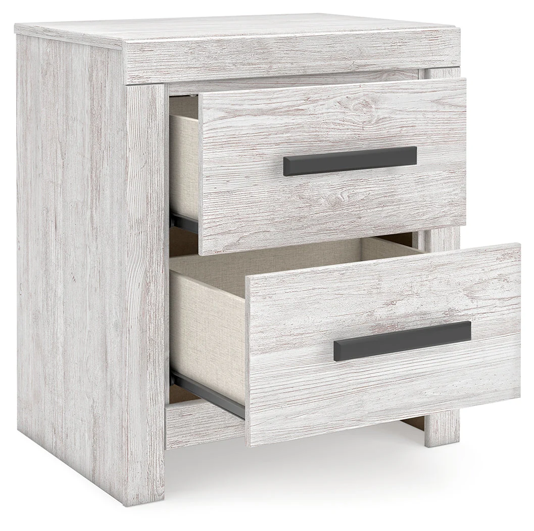 Cayboni Whitewash Panel Bedroom Set - Image 35
