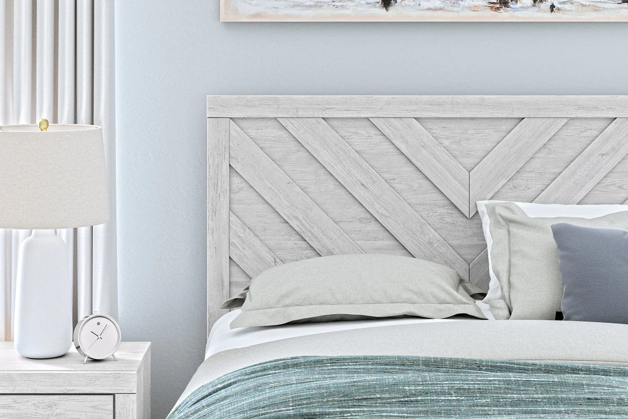 Cayboni Whitewash Panel Bedroom Set - Image 40