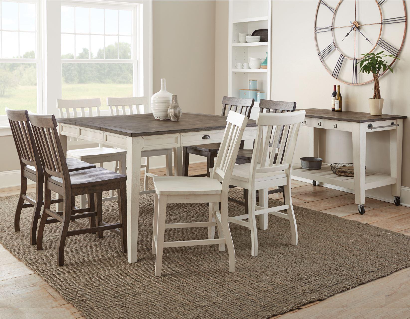 Cayla Counter Table w18″ Leaf - Image 2