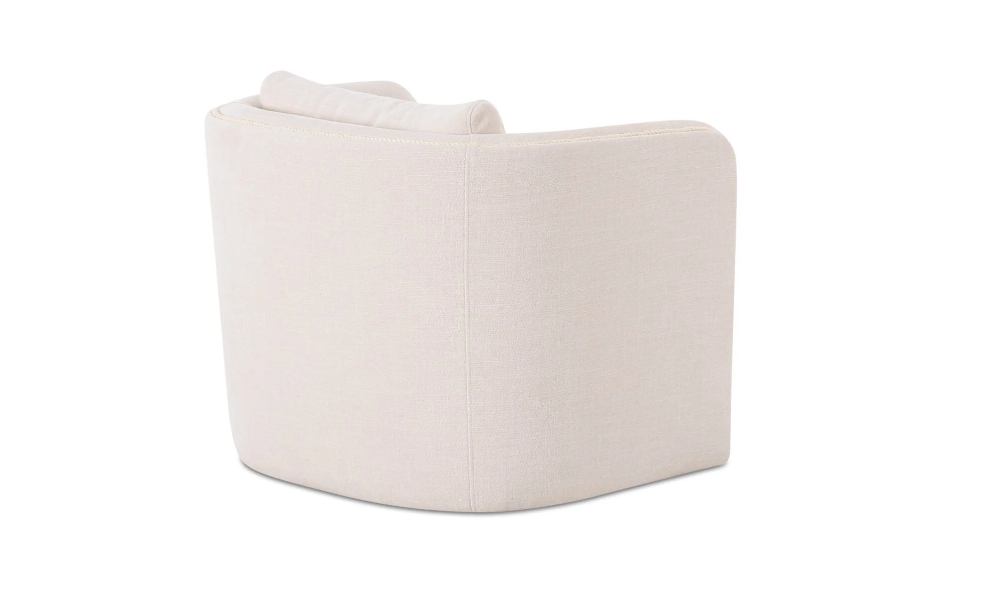 Cecil Accent Chair Warm White - Image 3