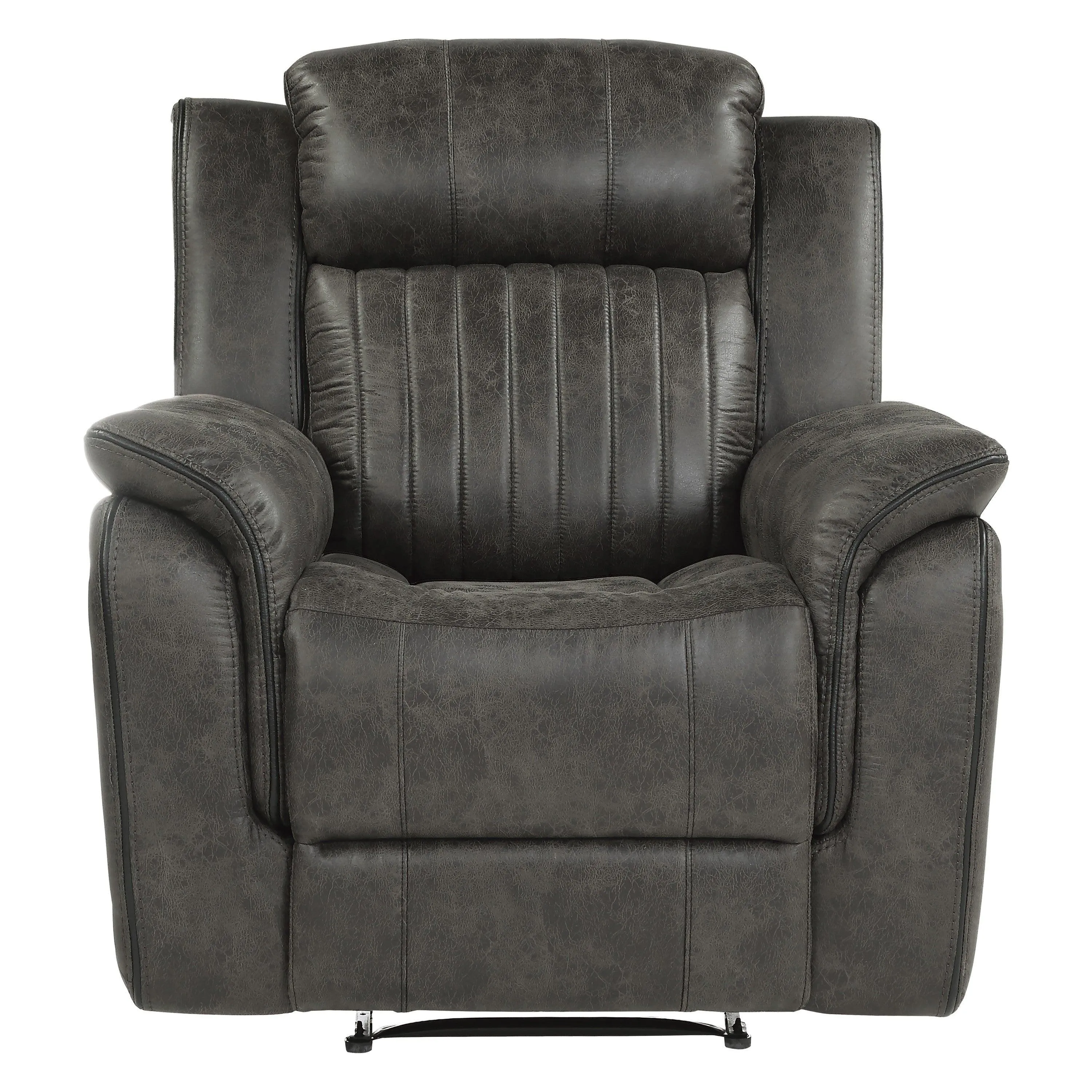 Centeroak Brownish Gray Reclining Chair - Image 7