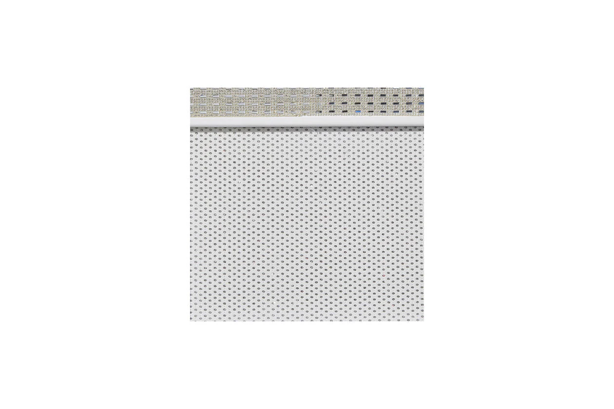 Chalanna White King LED Upholstered Storage Platform Bed - Image 11
