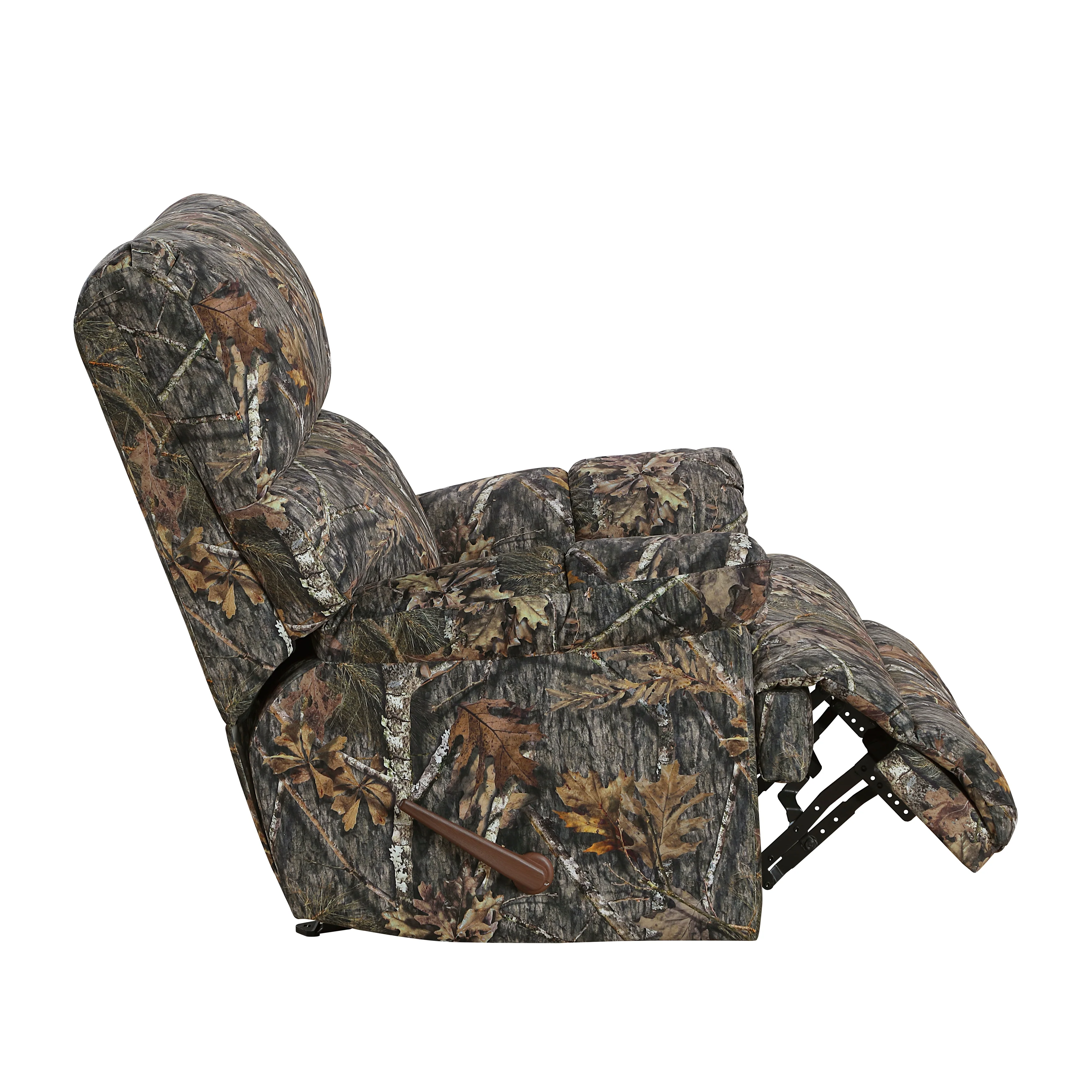 Charleston Camoflage Upholstered Glider Recliner Chair - Image 9