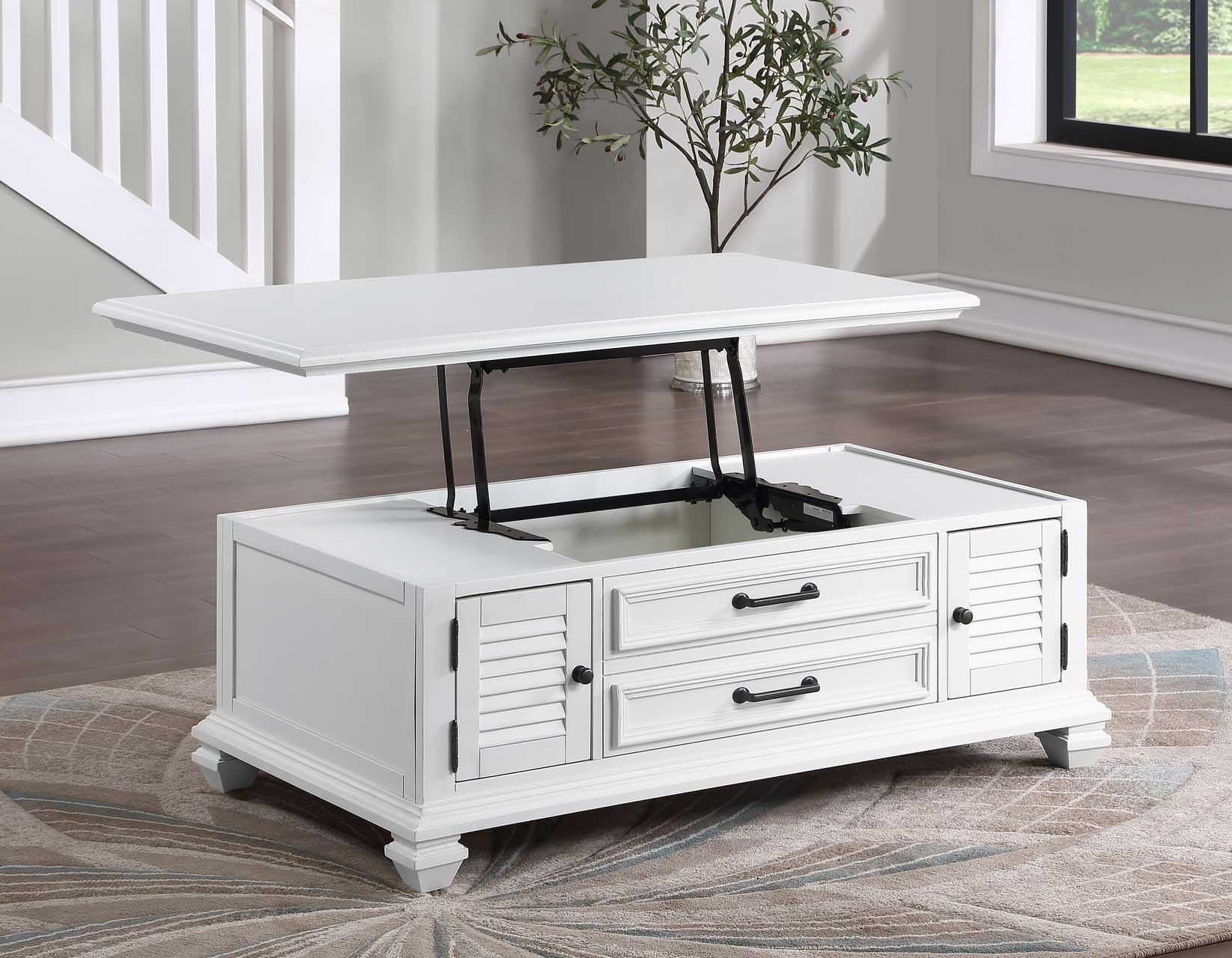 Charlestown 3-Piece Lift-Top Occasional Set (Lift-Top Cocktail & Two End Tables) - Image 3