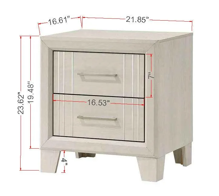 Charlie White Nightstand - Image 4