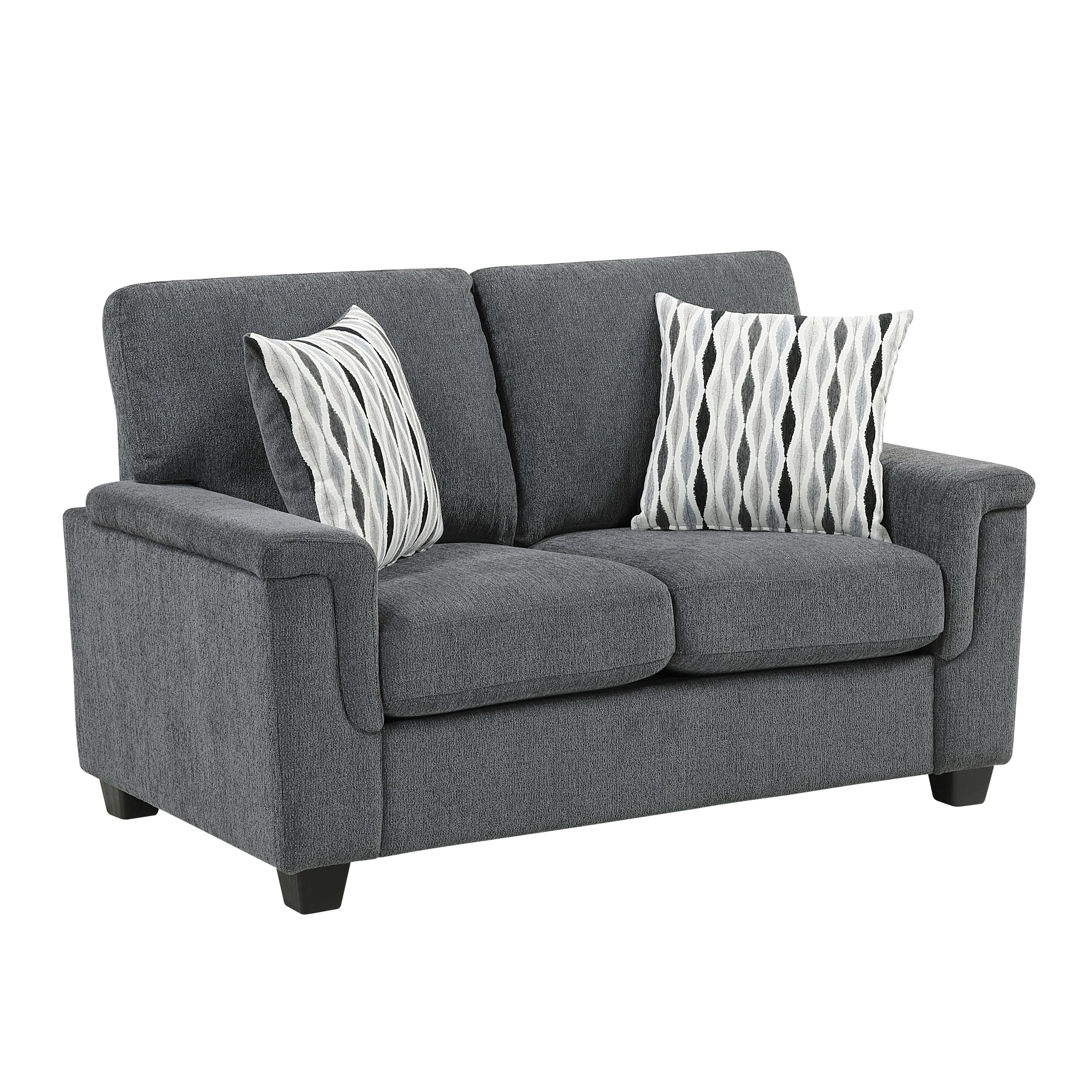 Chelsea Dark Gray Loveseat