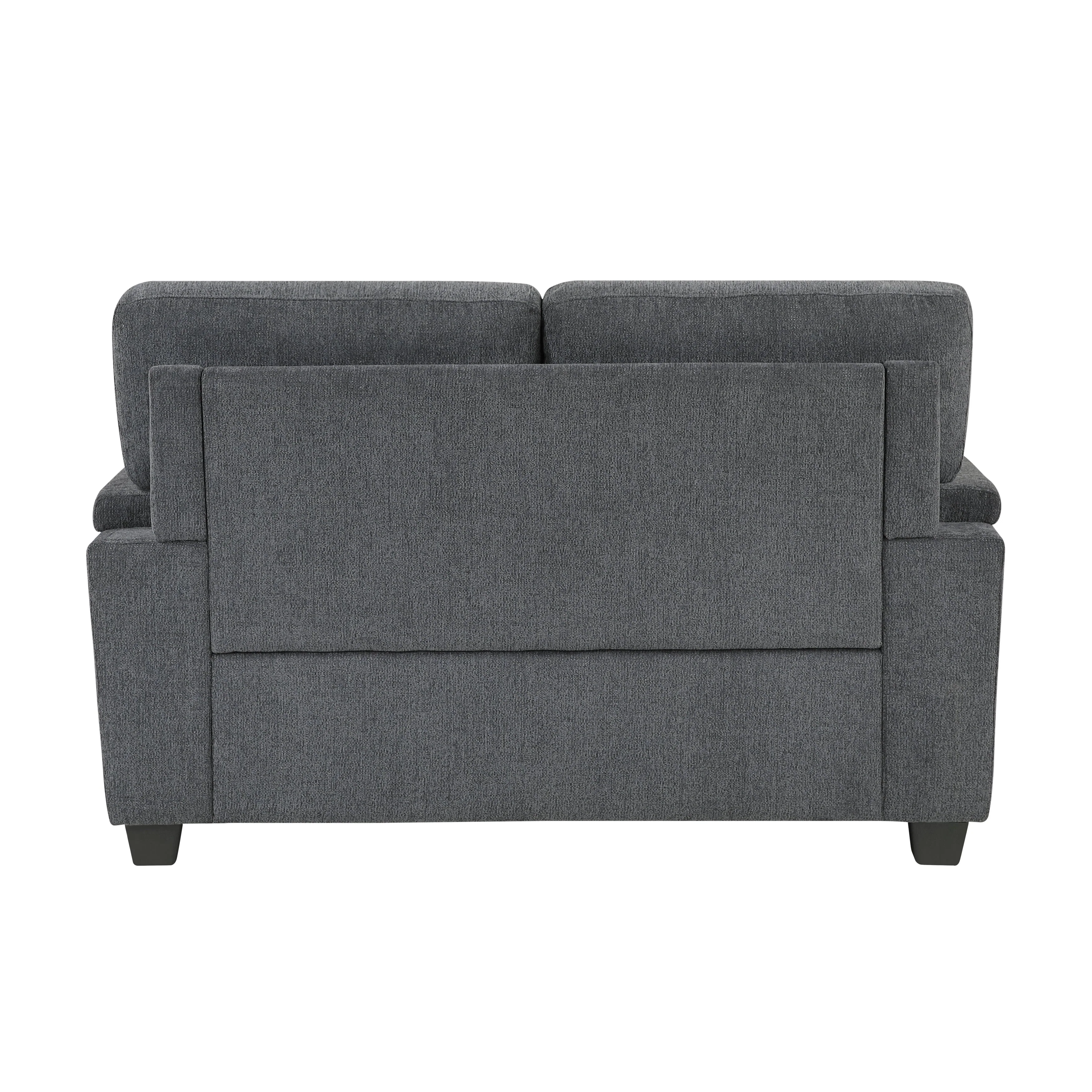 Chelsea Dark Gray Loveseat - Image 4