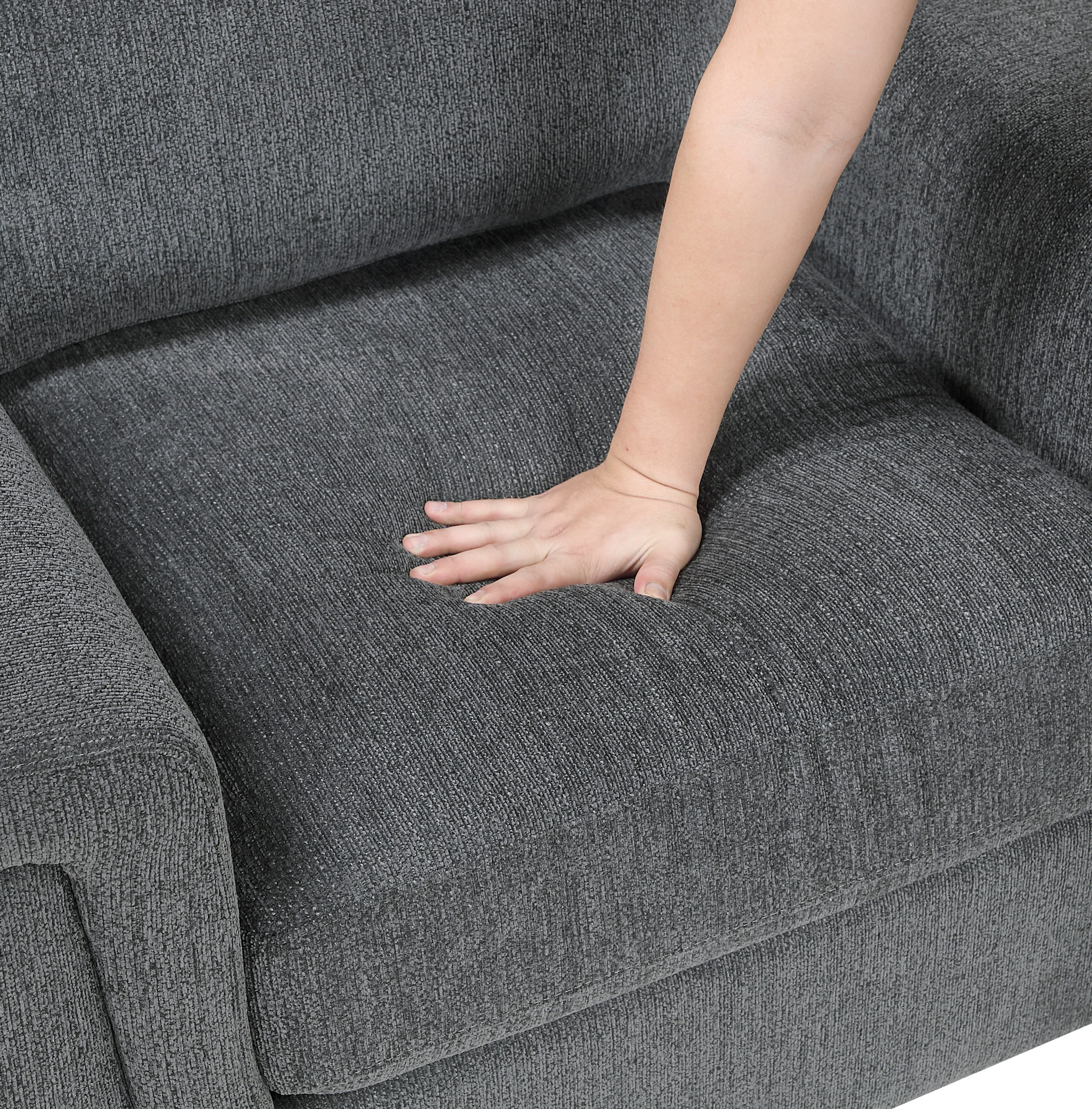 Chelsea Dark Gray Loveseat - Image 6