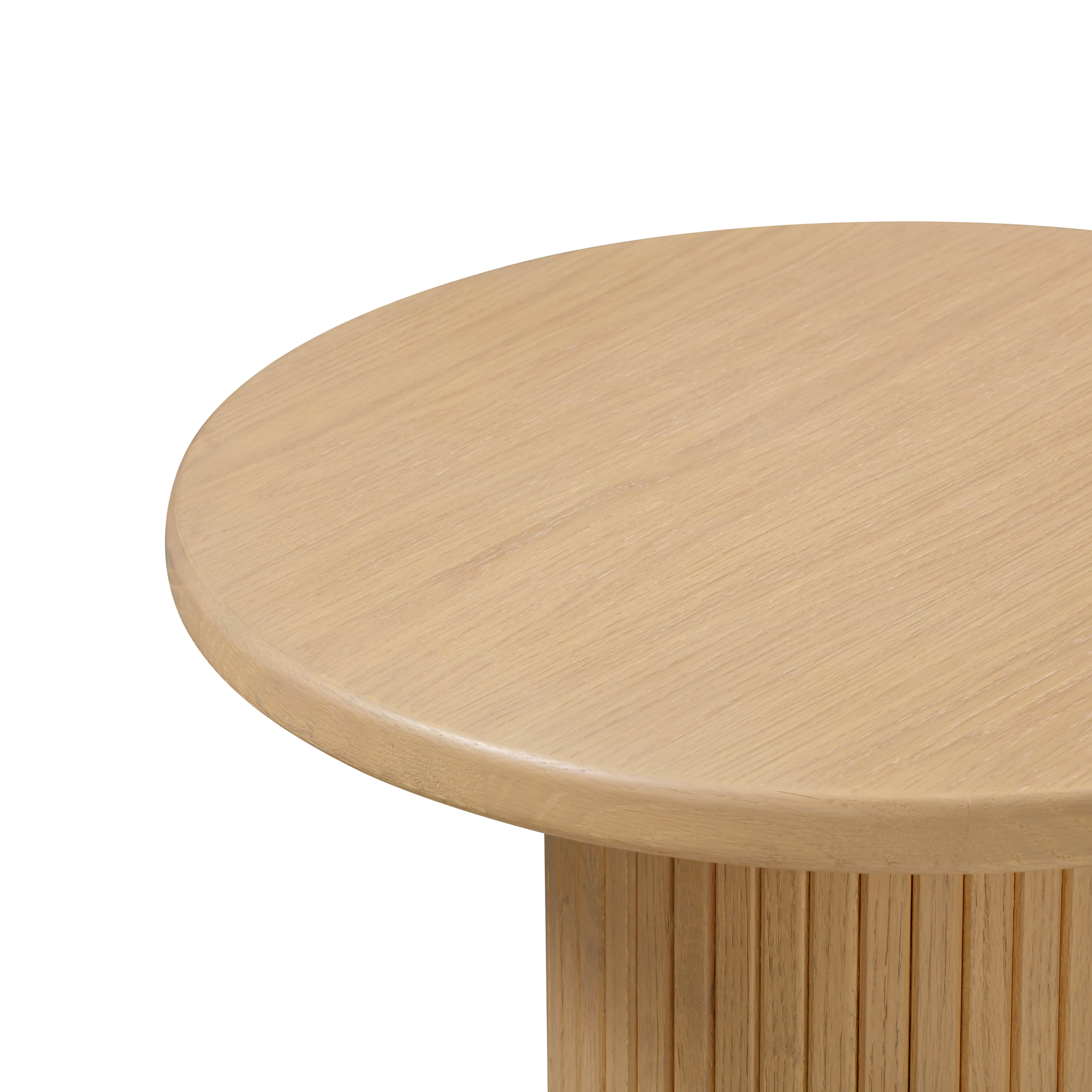 Chelsea Oak Wood Entry Table - Image 5