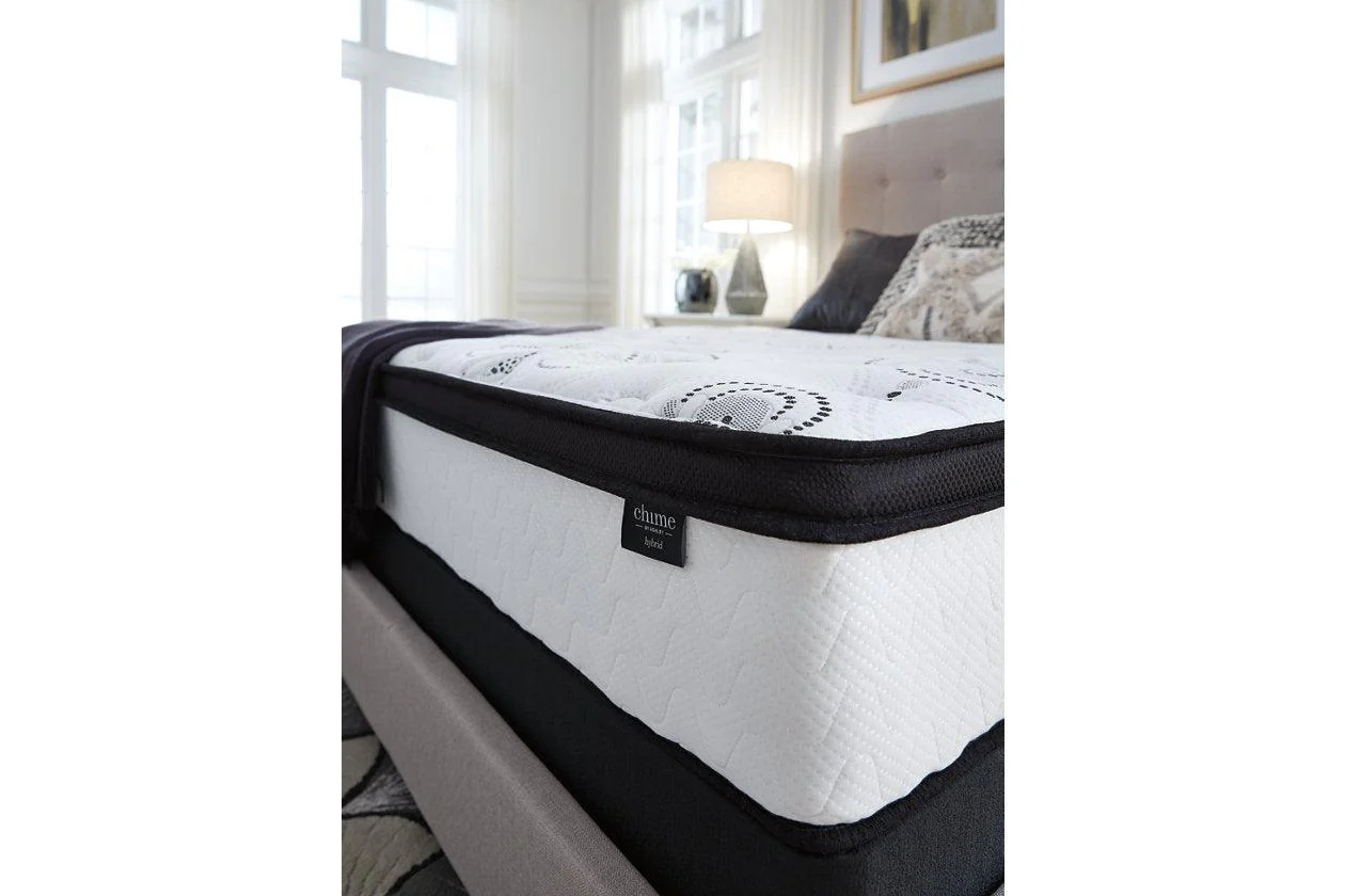 Chime 12 Inch Hybrid White Queen Mattress in a Box - Image 4