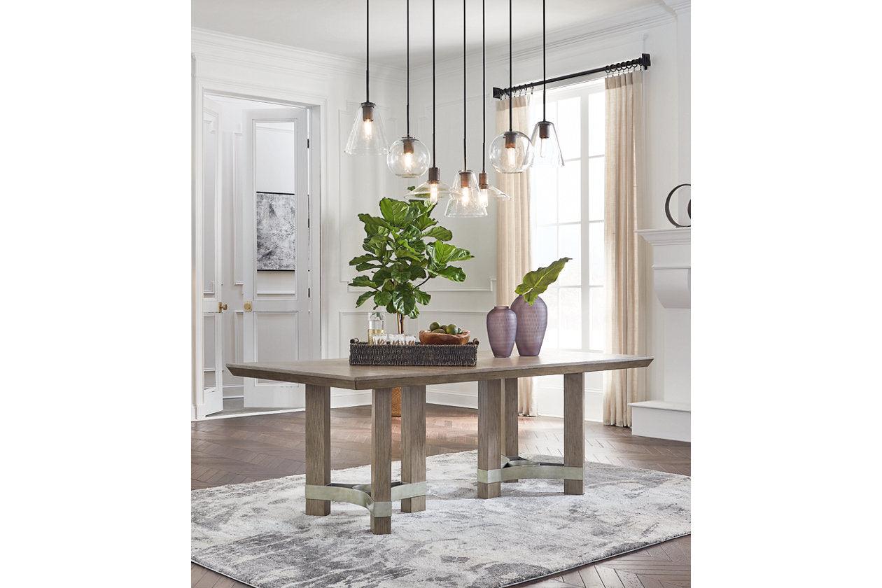 Chrestner Gray Dining Table