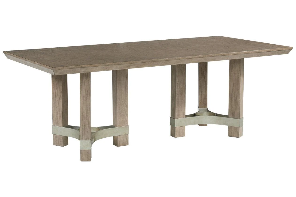 Chrestner Gray Dining Table - Image 6