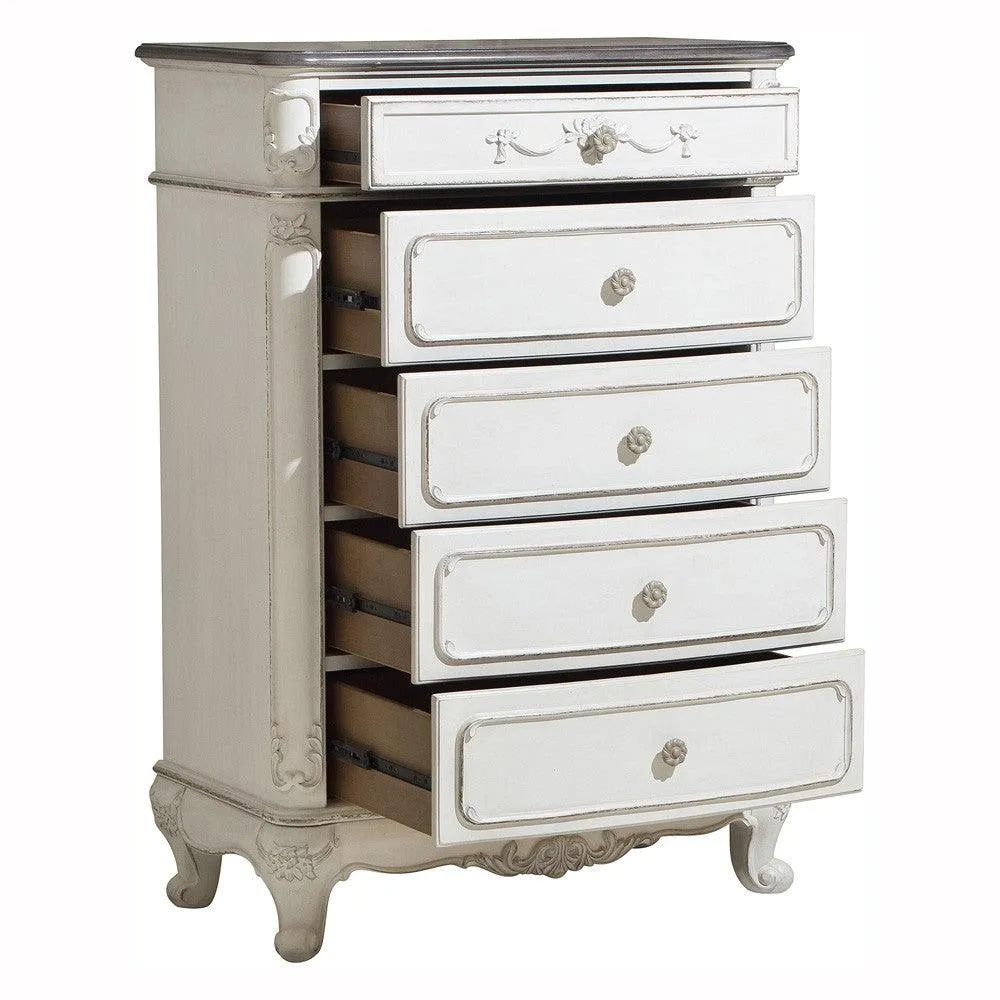 Cinderella Antique White Chest - Image 3