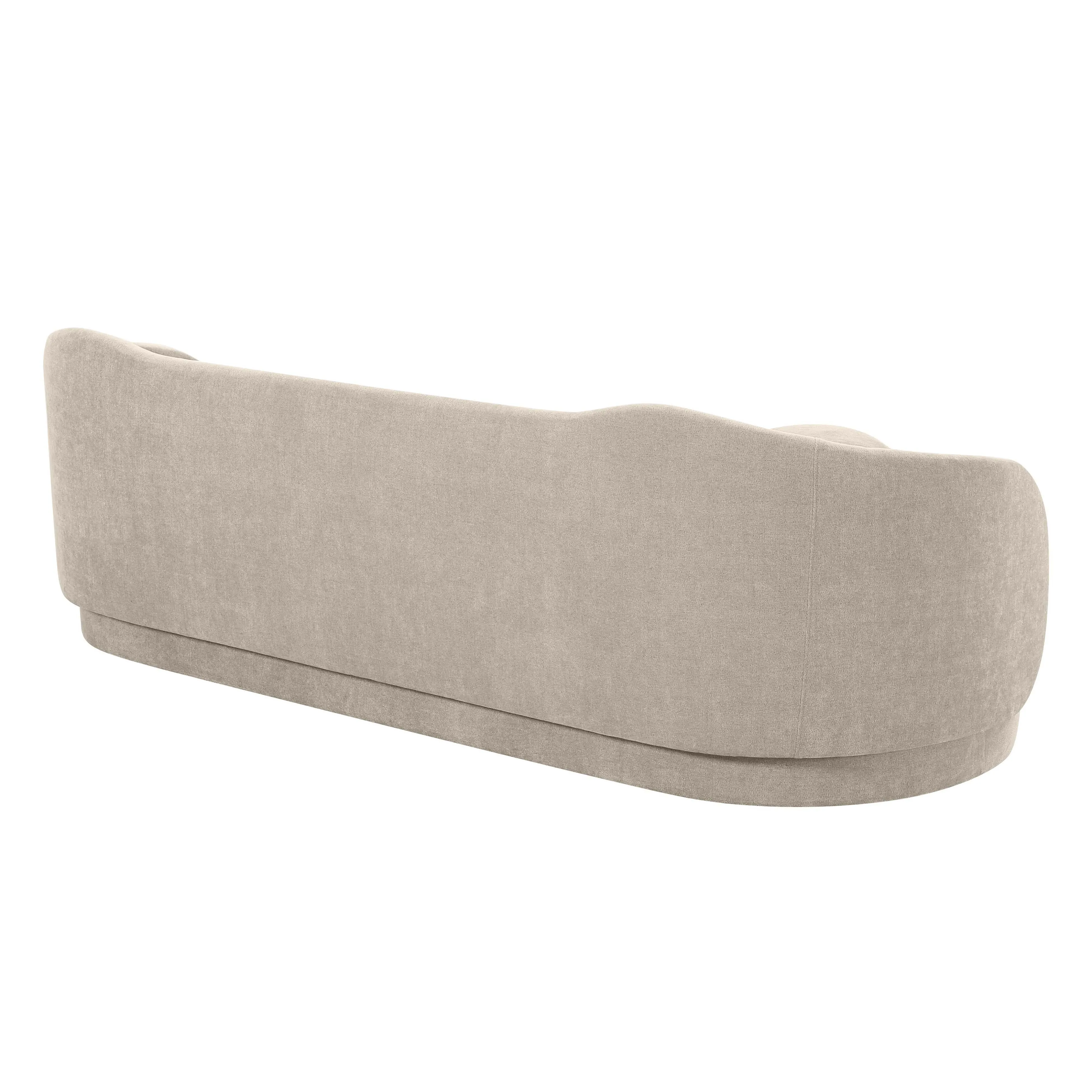 Circe Textured Velvet Sofa - Image 11