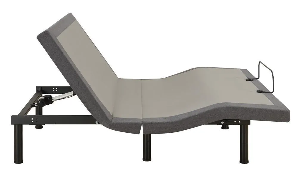 Clara Gray/Black Queen Adjustable Bed Base - Image 5