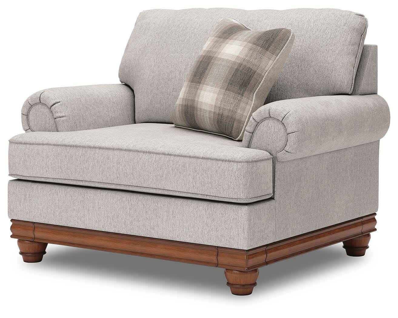 Clearbrooke Sandstone Oversized Chair and Ottoman - Image 21