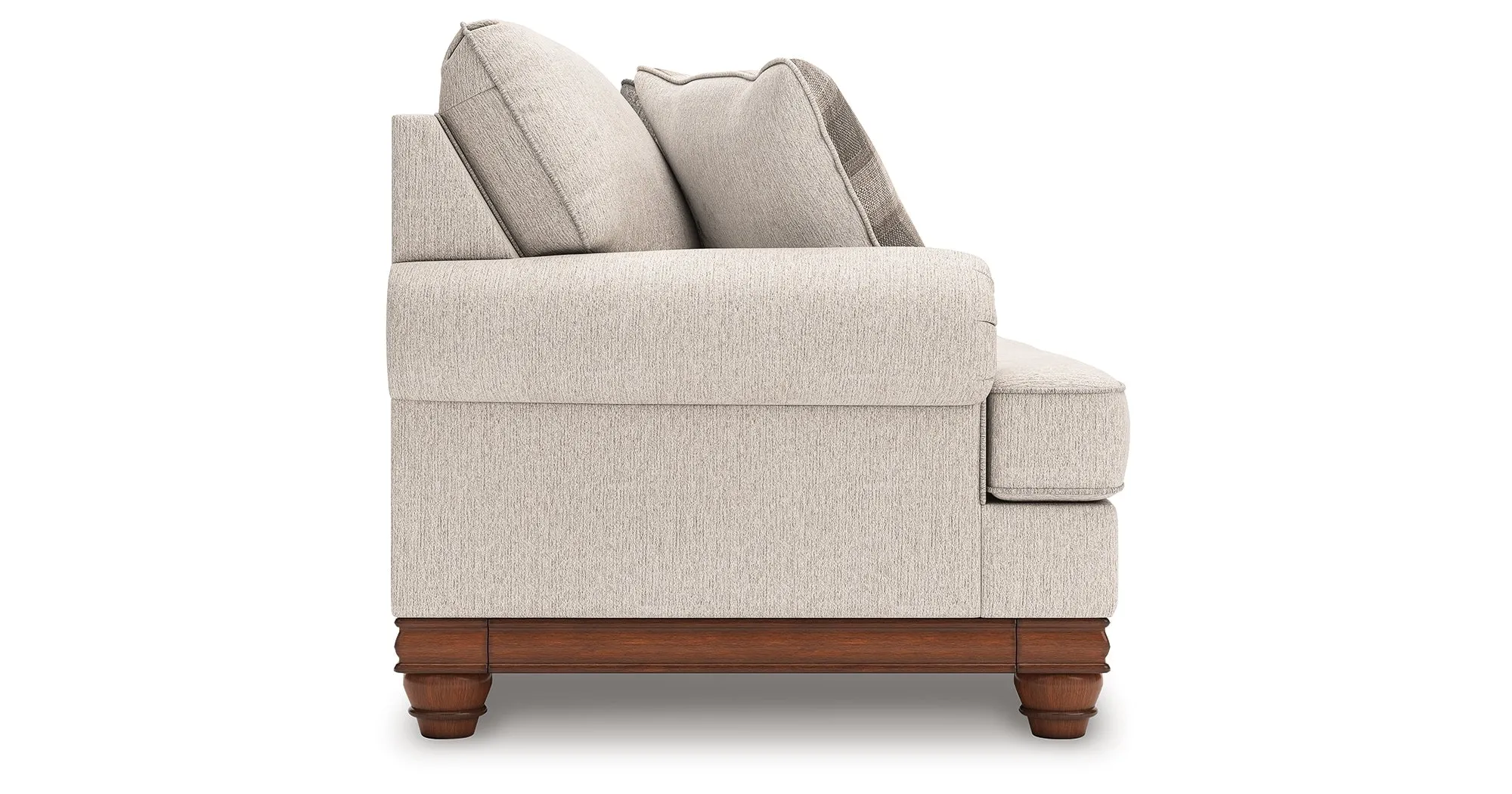 Clearbrooke Sandstone Sofa, Oversized Chair and Accent Ottoman - Image 4