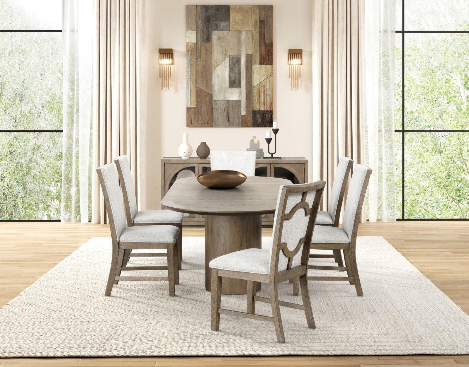 Clements Oak Dining Table - Image 6