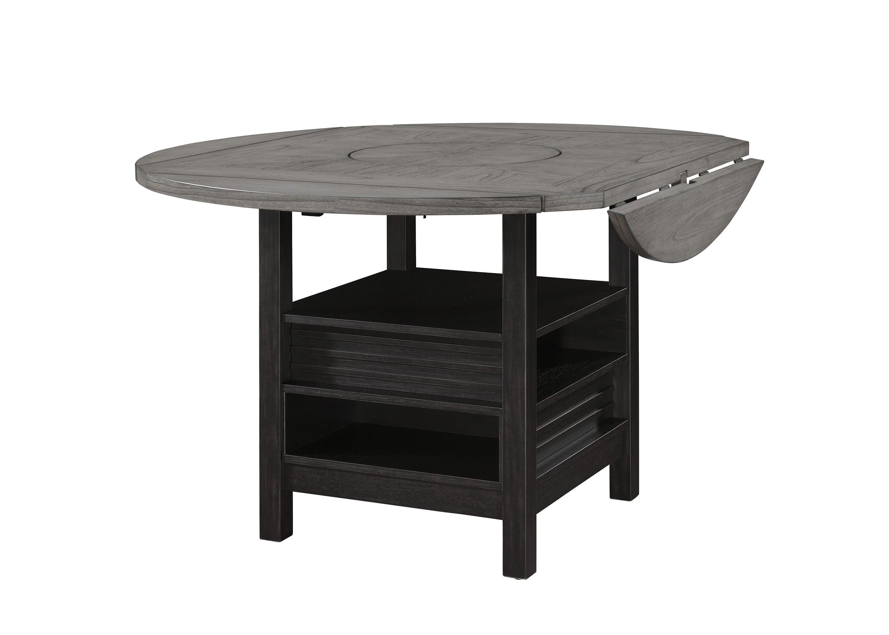 Cline Black and Gray Counter Height Dining Table - Image 8