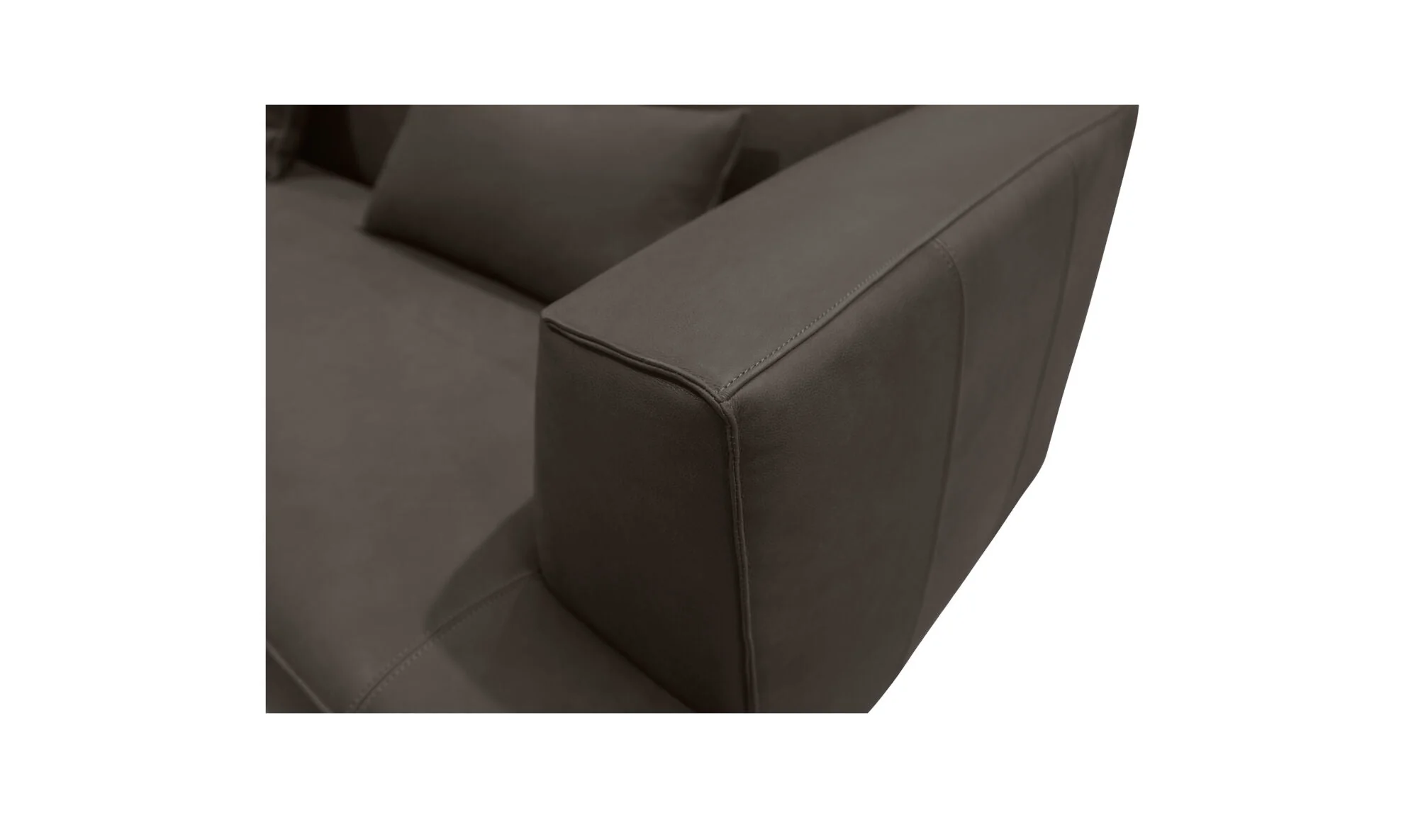 Clove L-Shaped Sectional Deep Brown - Image 8